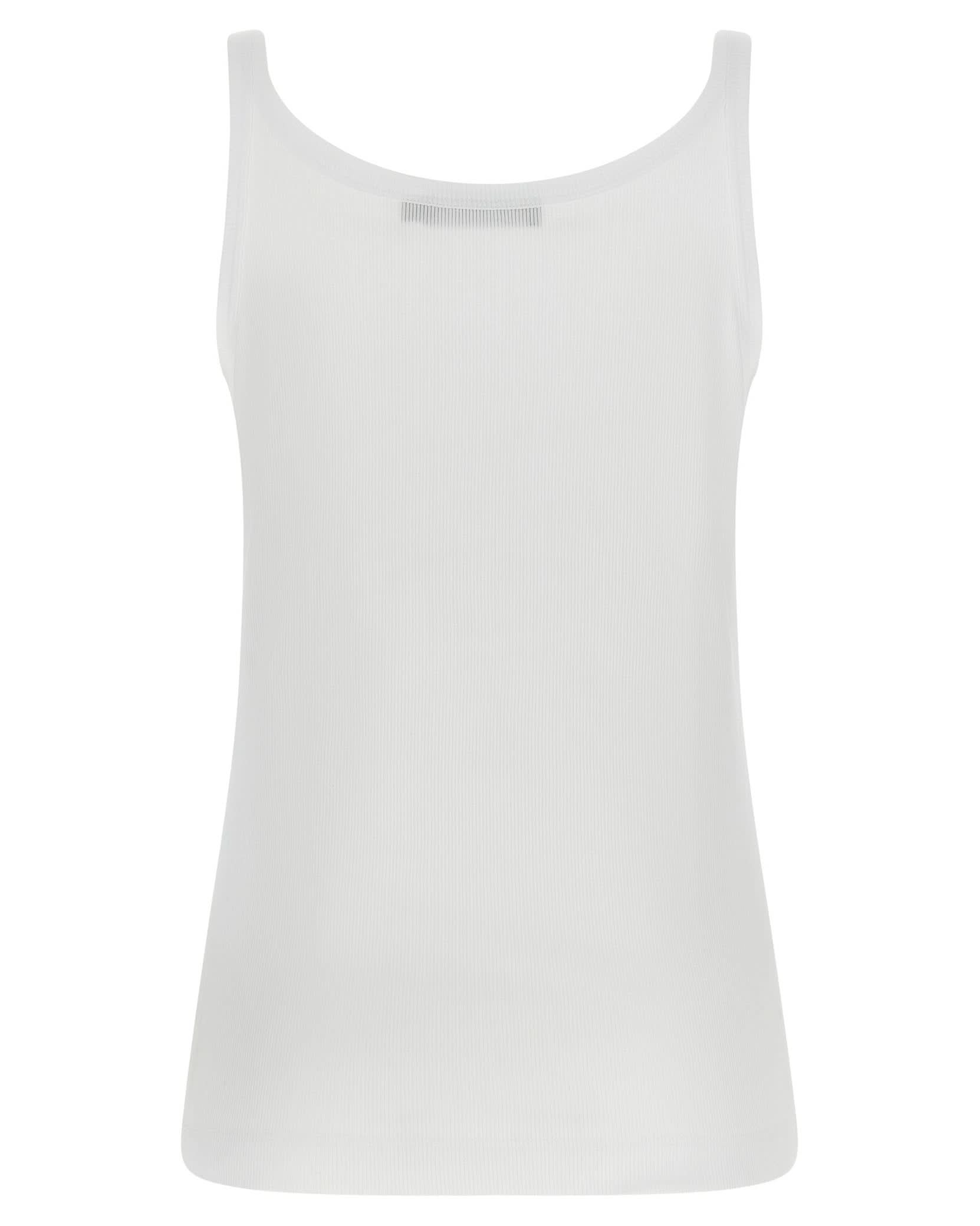 Dolce & Gabbana Logo Embroidery Tank Top Glam Steals