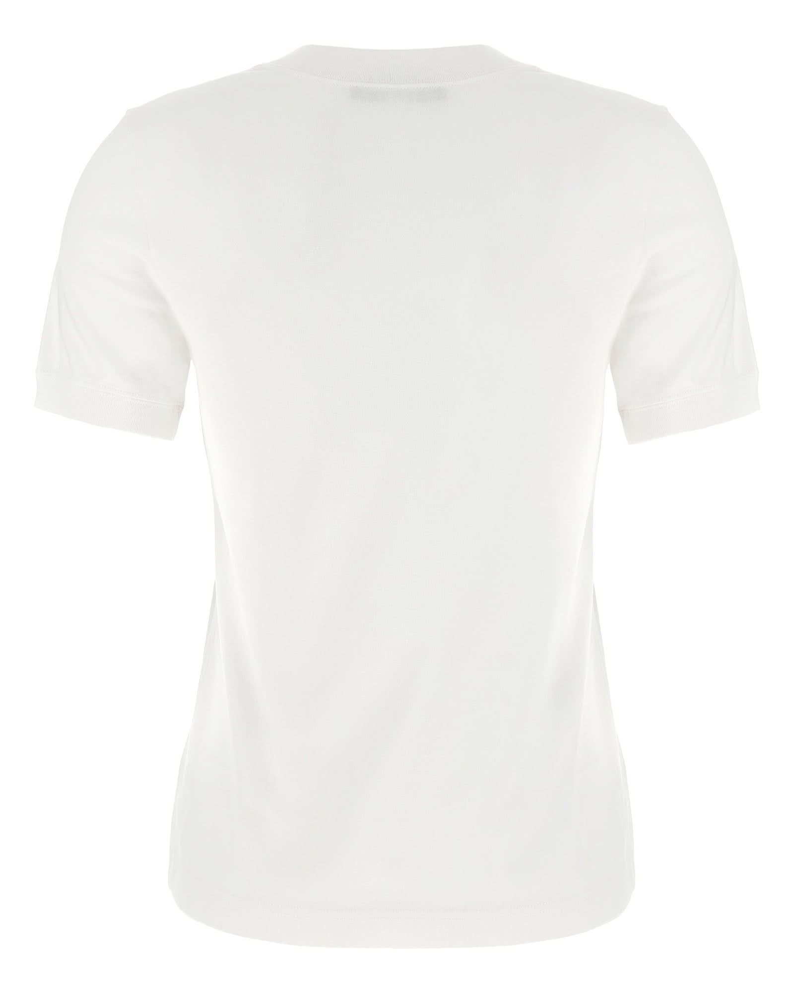 Dolce & Gabbana Maiolica Logo Patch T-shirt Glam Steals