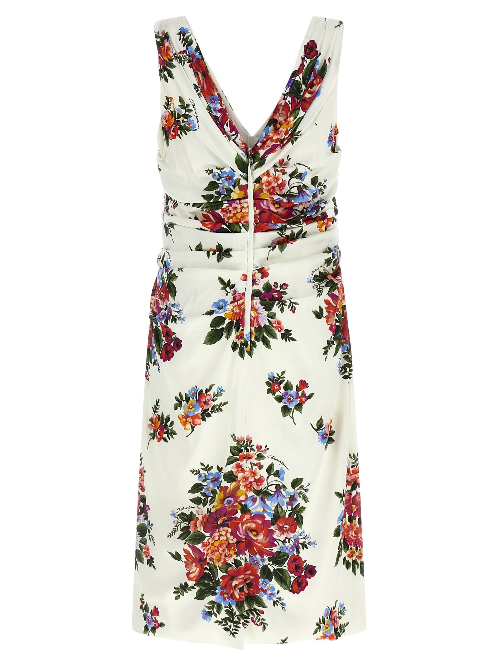 Dolce & Gabbana Mazzo Di Fiori Dress Glam Steals
