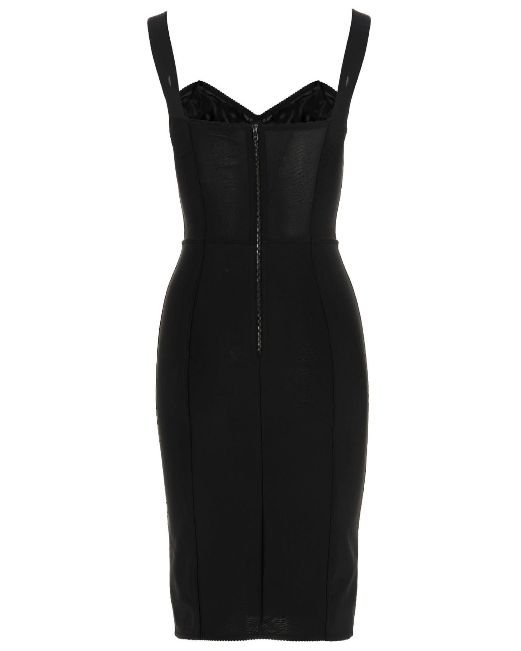 Dolce & Gabbana Midi Corsetry Dress Glam Steals
