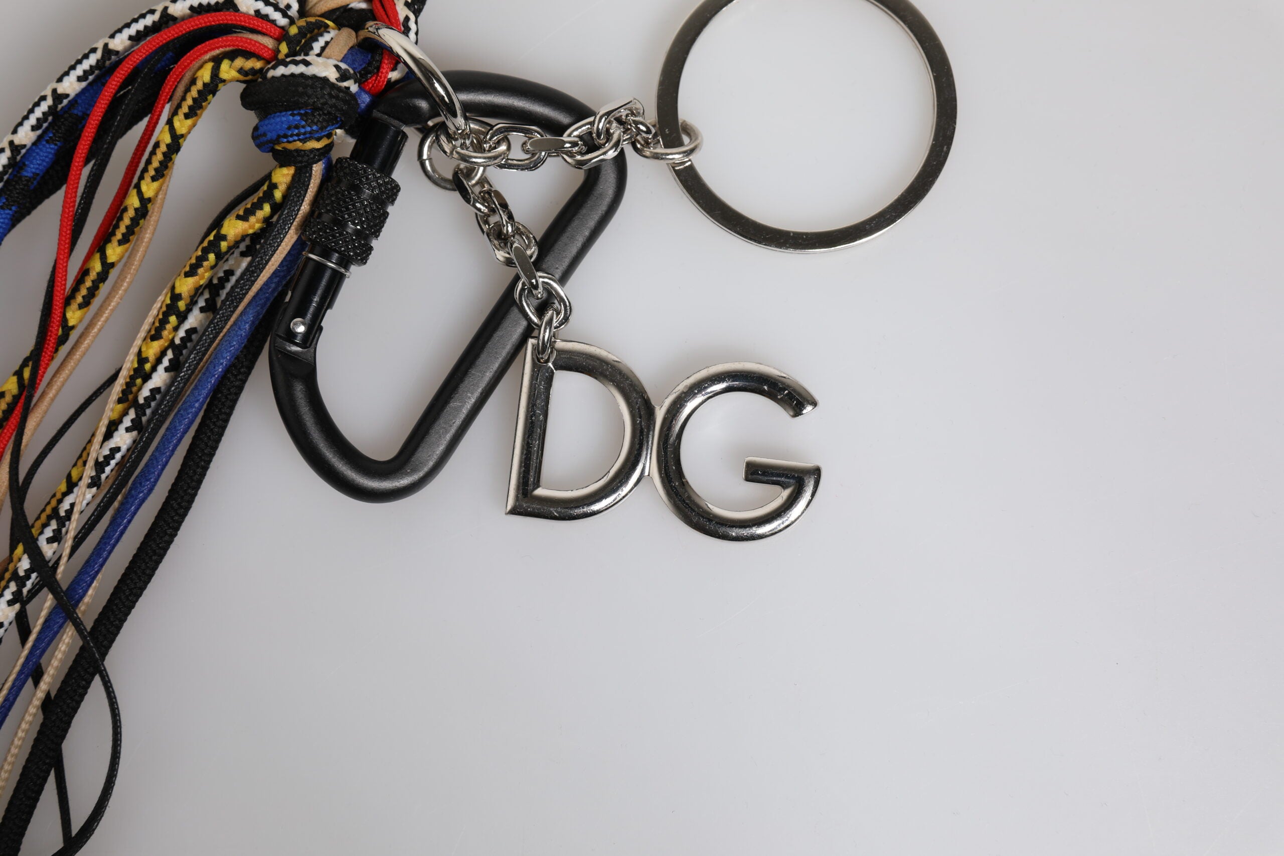 Dolce & Gabbana Multicolor Braided Rope Logo Bag Shoulder Strap Glam Steals