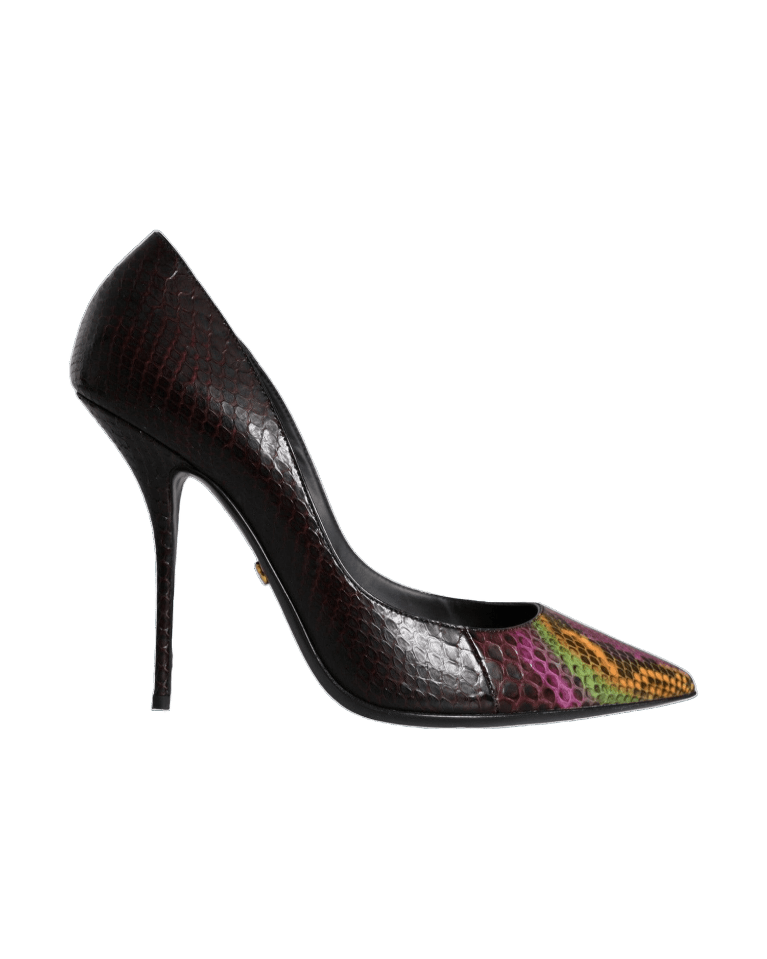 Dolce & Gabbana Multicolor Exotic Leather Heels Pumps Shoes Glam Steals