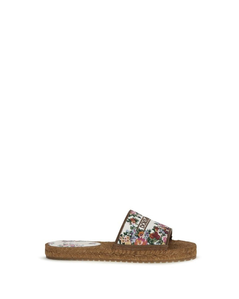 Dolce & Gabbana Multicolor Fabric Espadrilles Glam Steals