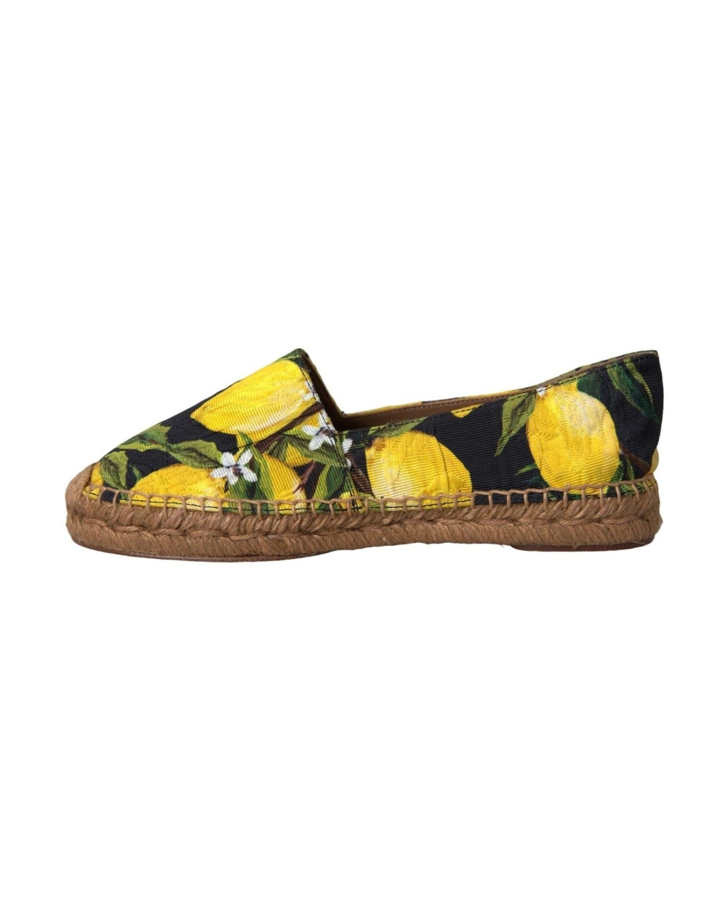 Dolce & Gabbana Multicolor Lemon Slip On Espadrilles Shoes Glam Steals
