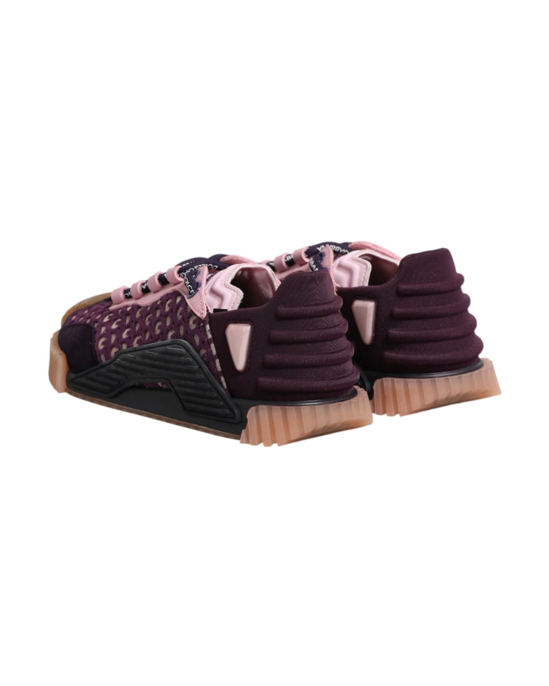 Dolce & Gabbana Multicolor Logo Low Top Ns1 Sneakers Shoes Sneakers