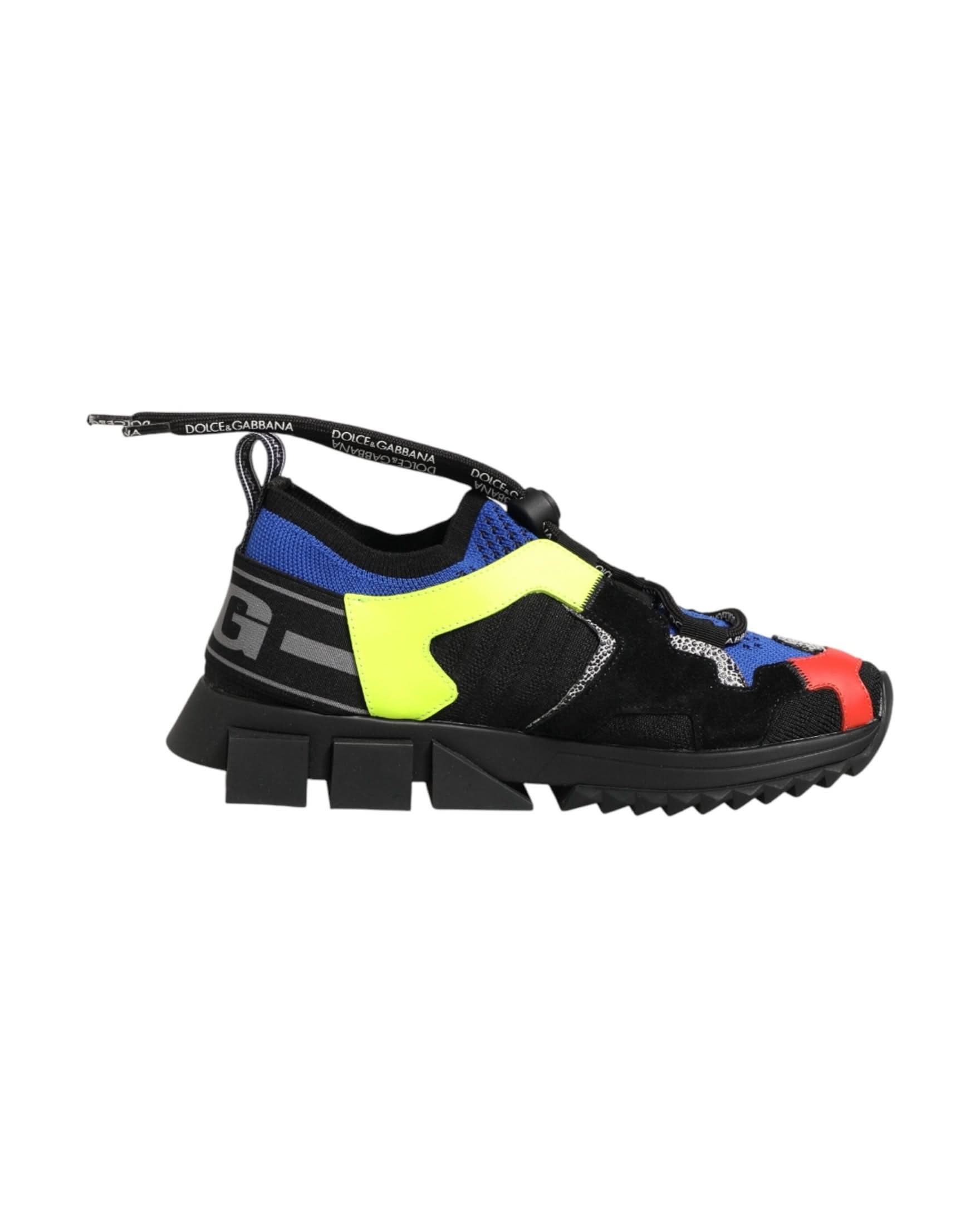 Dolce & Gabbana Multicolor Low Top Sorrento Sneakers Sneakers