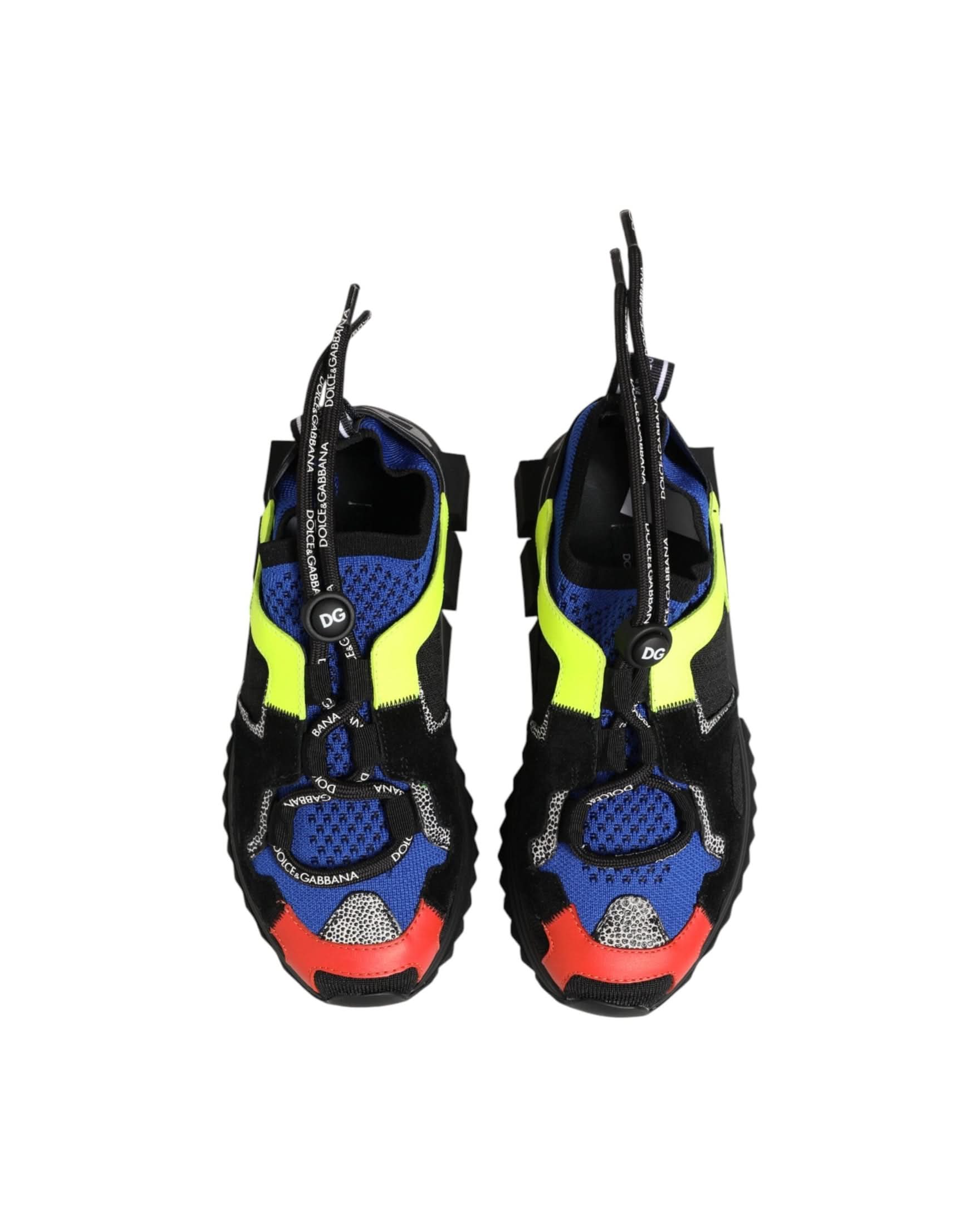 Dolce & Gabbana Multicolor Low Top Sorrento Sneakers Sneakers