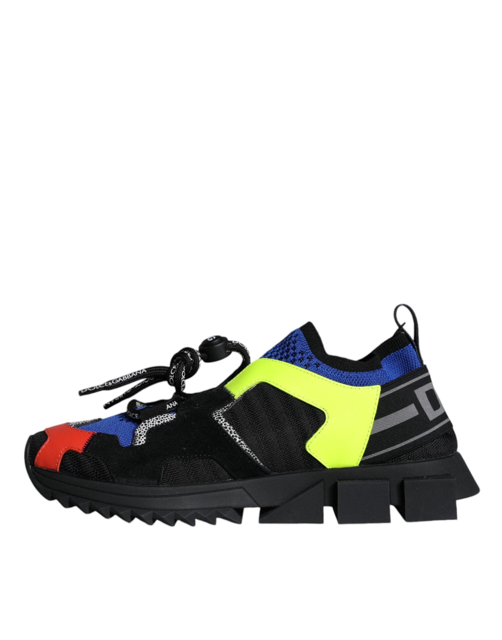 Dolce & Gabbana Multicolor Mesh Sorrento Trekking Shoes Glam Steals