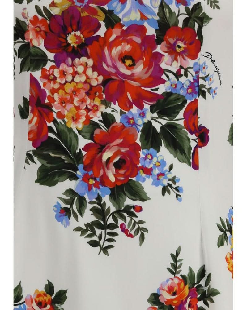 Dolce & Gabbana Multicolor Polyester Casual Dress Glam Steals