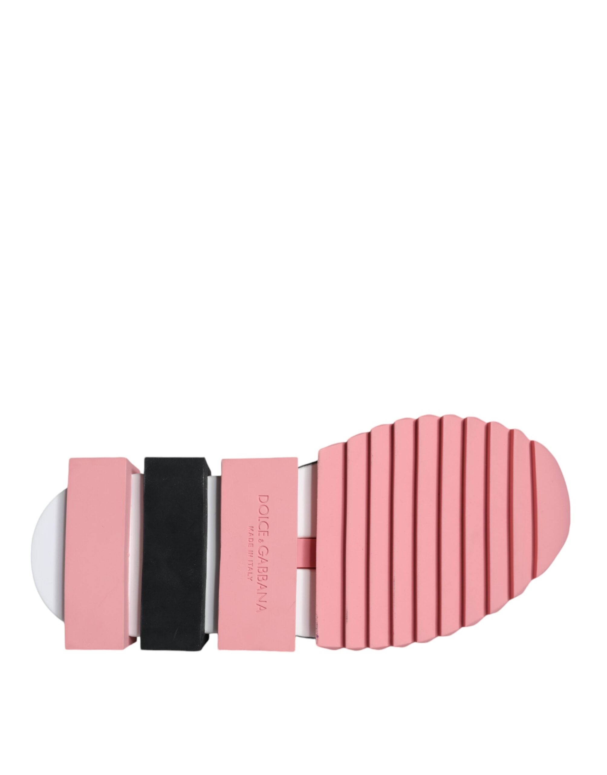 Dolce & Gabbana Multicolor Sorrento Socks Logo Sneakers Shoes Glam Steals