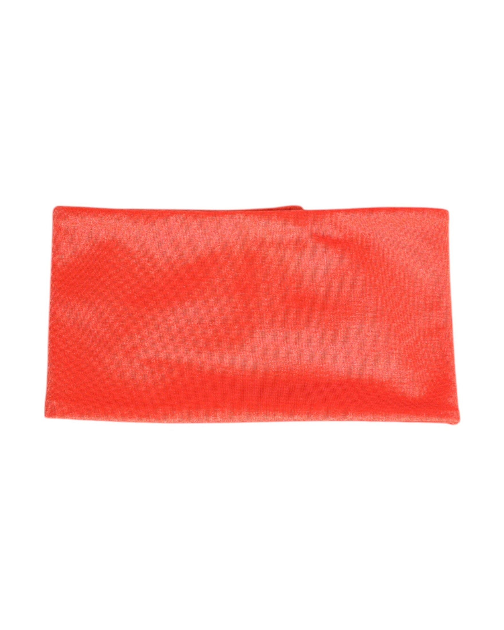 Dolce & Gabbana Orange Nylon Stretch Women Neck Warmer Scarf Glam Steals