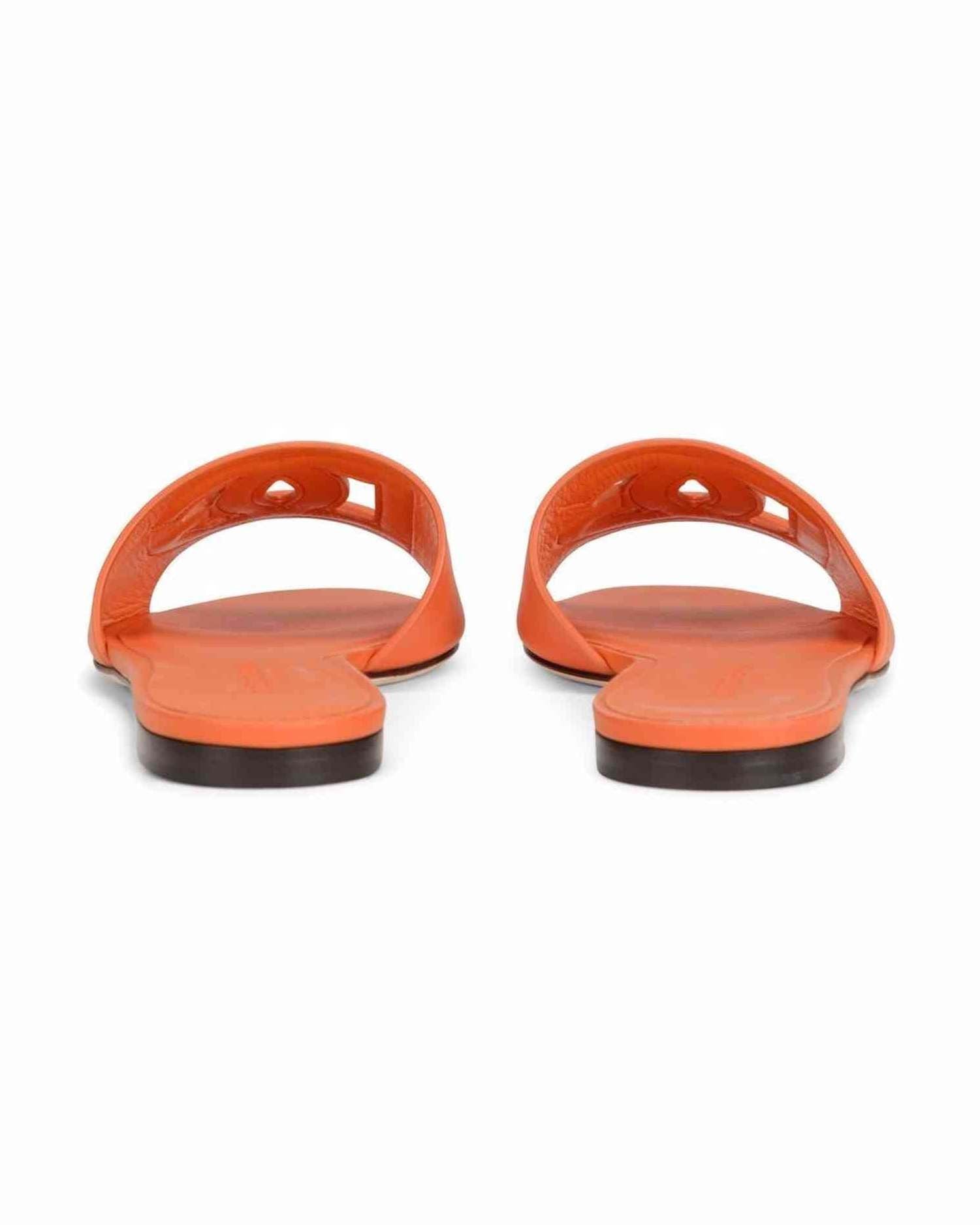 Dolce & Gabbana Orange Sandals Glam Steals