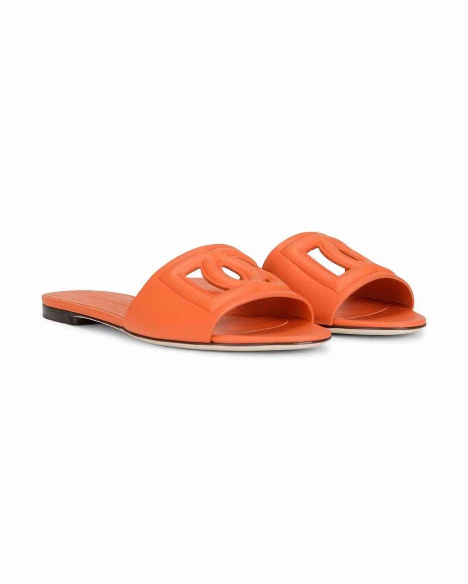 Dolce & Gabbana Orange Sandals Glam Steals