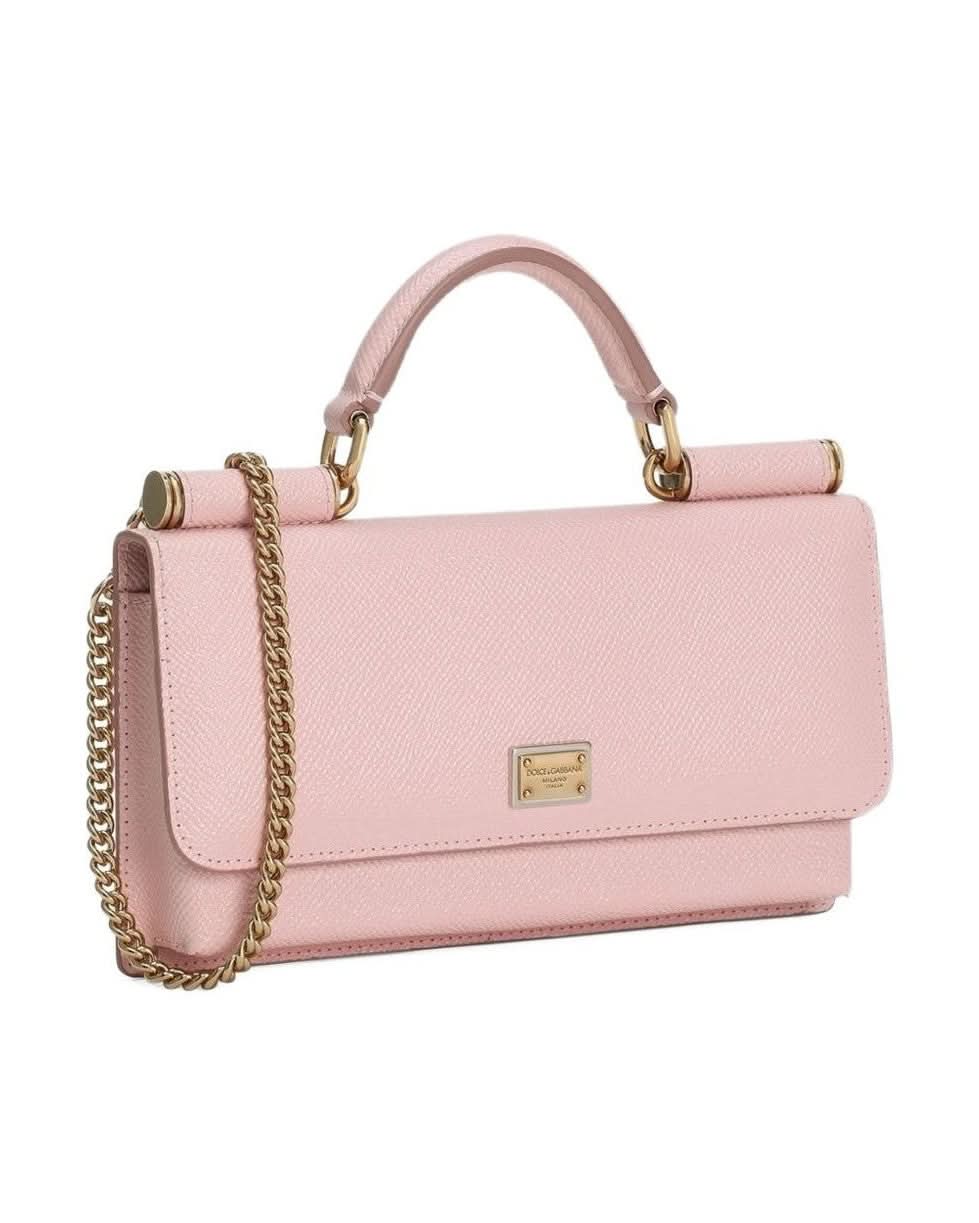 Dolce & Gabbana Pink Bag Clutches