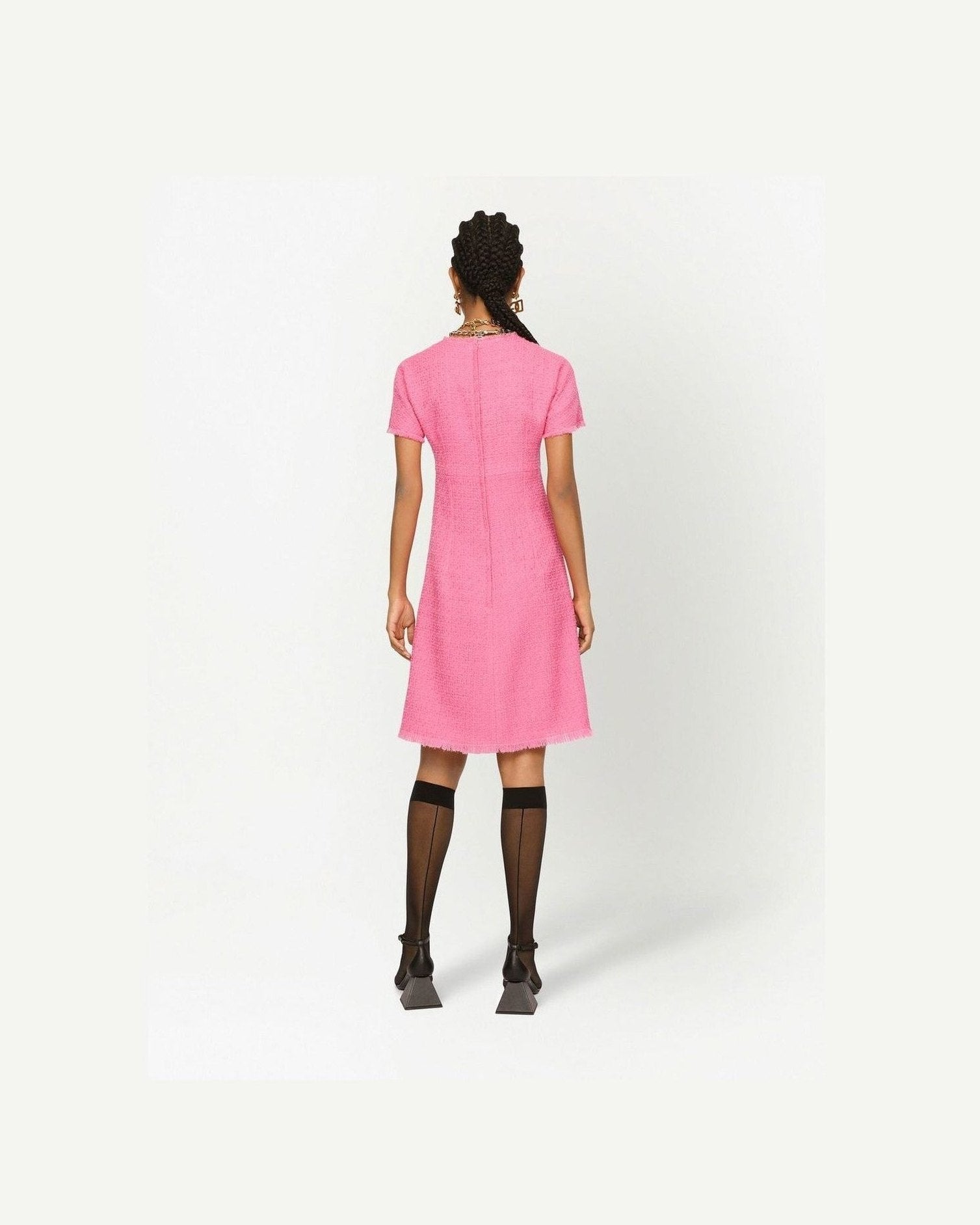 Dolce & Gabbana Pink Dress Glam Steals