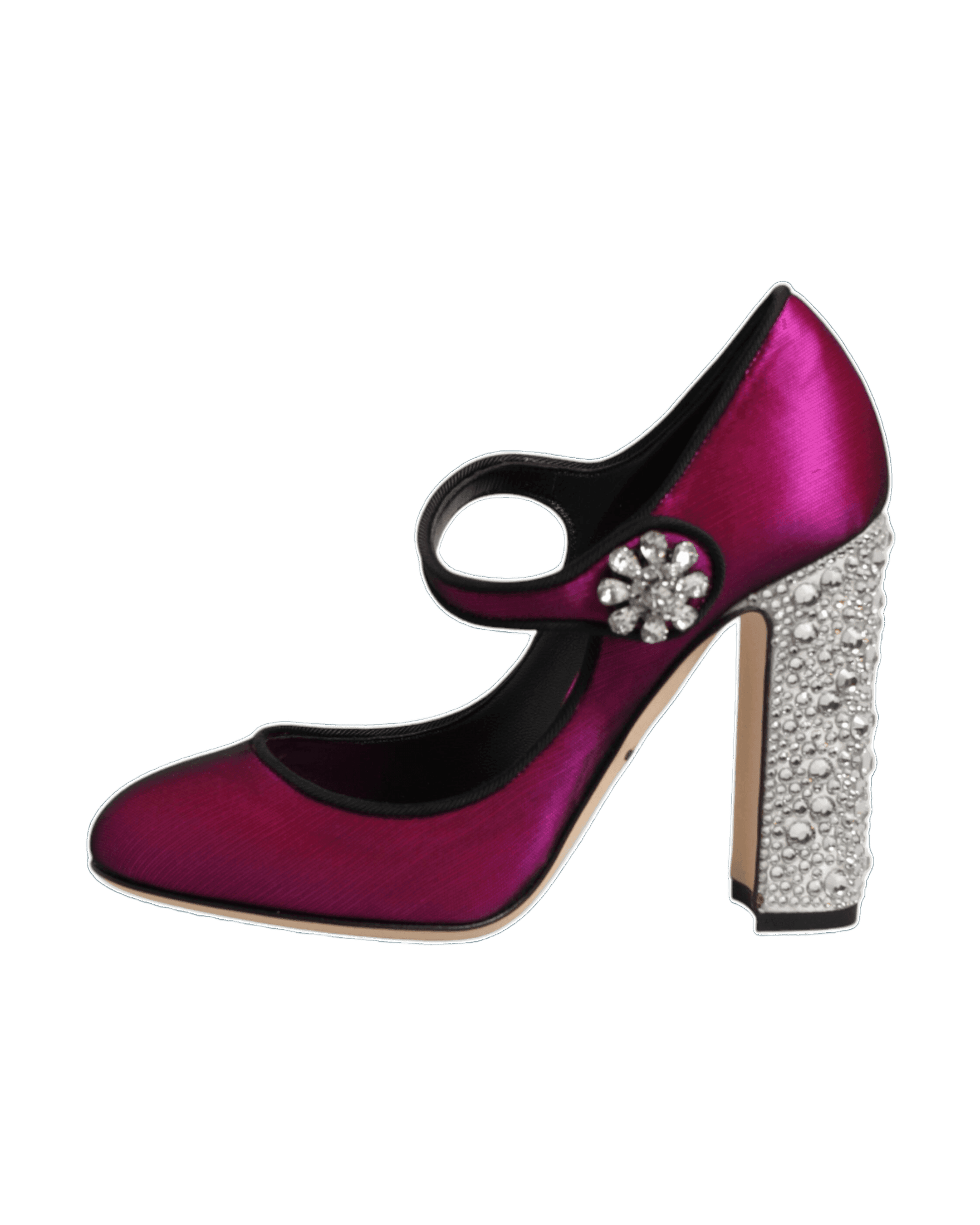 Dolce & Gabbana Pink Embellished High Heels Pumps Shoes Heels