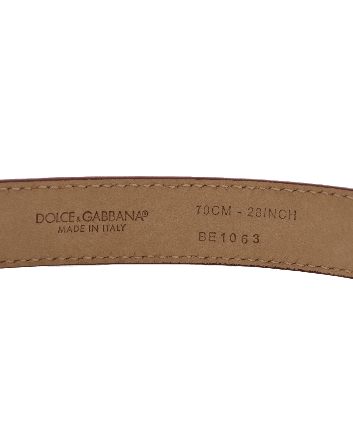 Dolce & Pink Gabbana Polka Snakeskin Buckle Belt Glam Steals