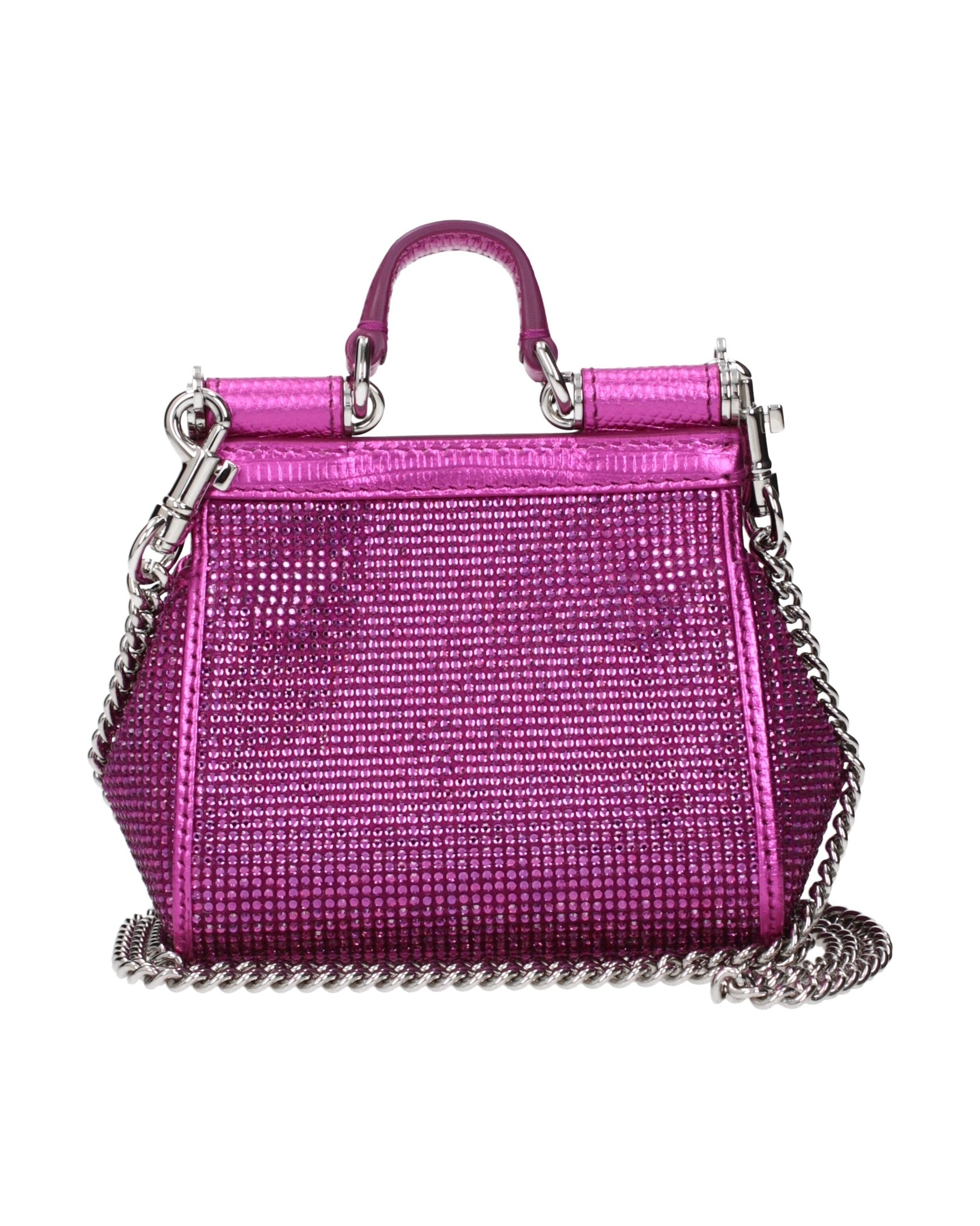 Dolce & Gabbana Pink Satin Handbag Glam Steals
