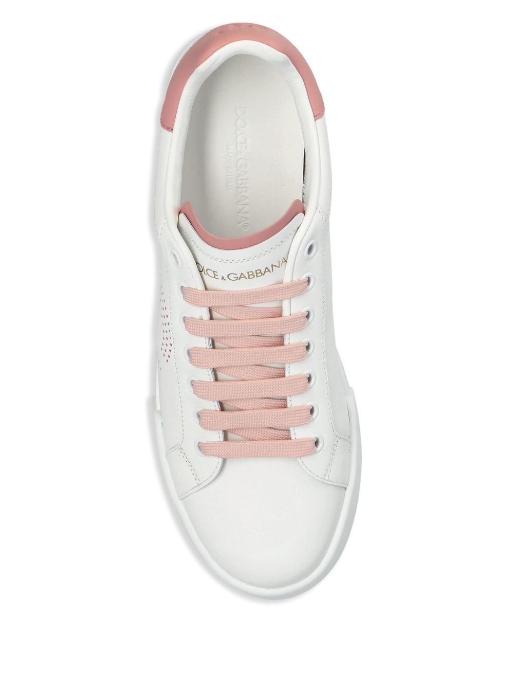 Dolce & Gabbana Pink Sneakers Glam Steals