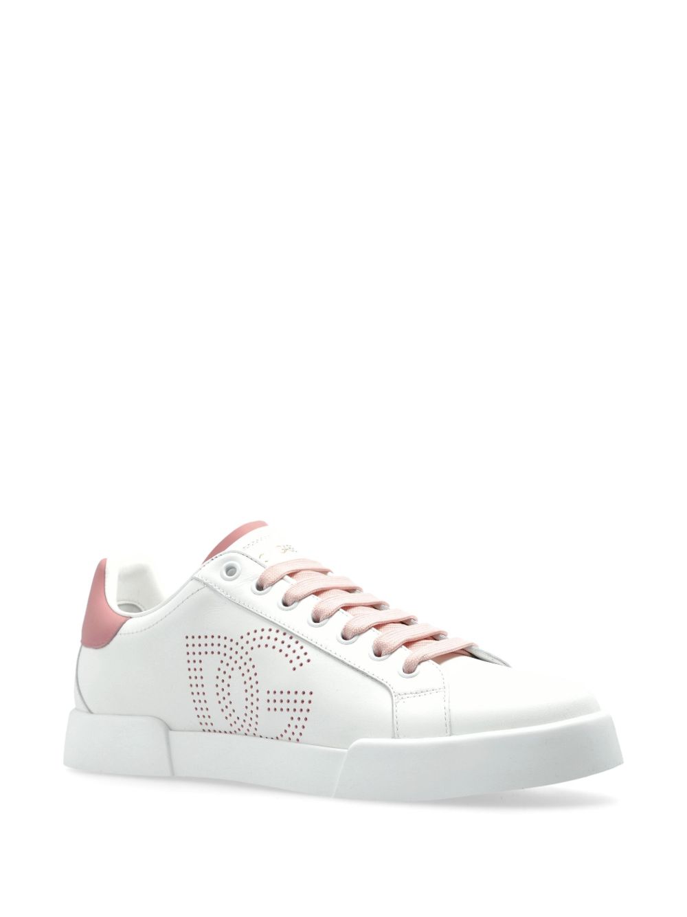 Dolce & Gabbana Pink Sneakers Glam Steals