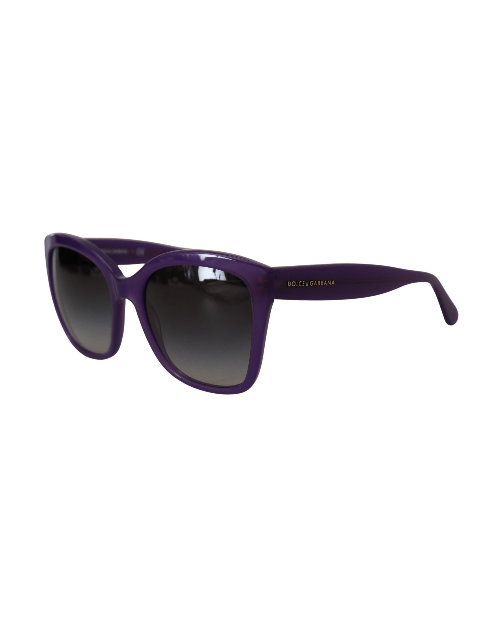 Dolce & Gabbana Purple Acetate Square Full Rim Dg4240 Sunglasses Glam Steals