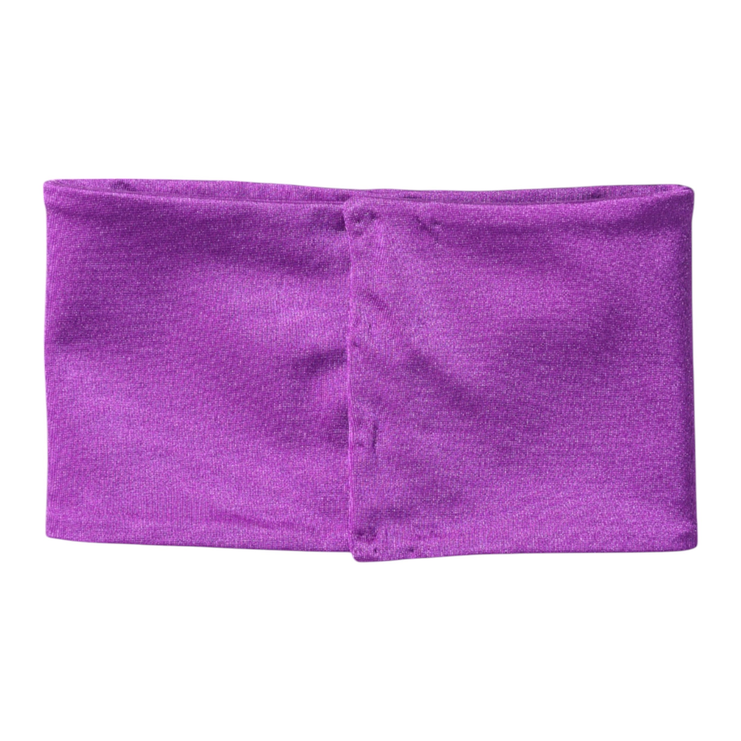 Dolce & Gabbana Purple Nylon Stretch Women Neck Warmer Scarf Glam Steals