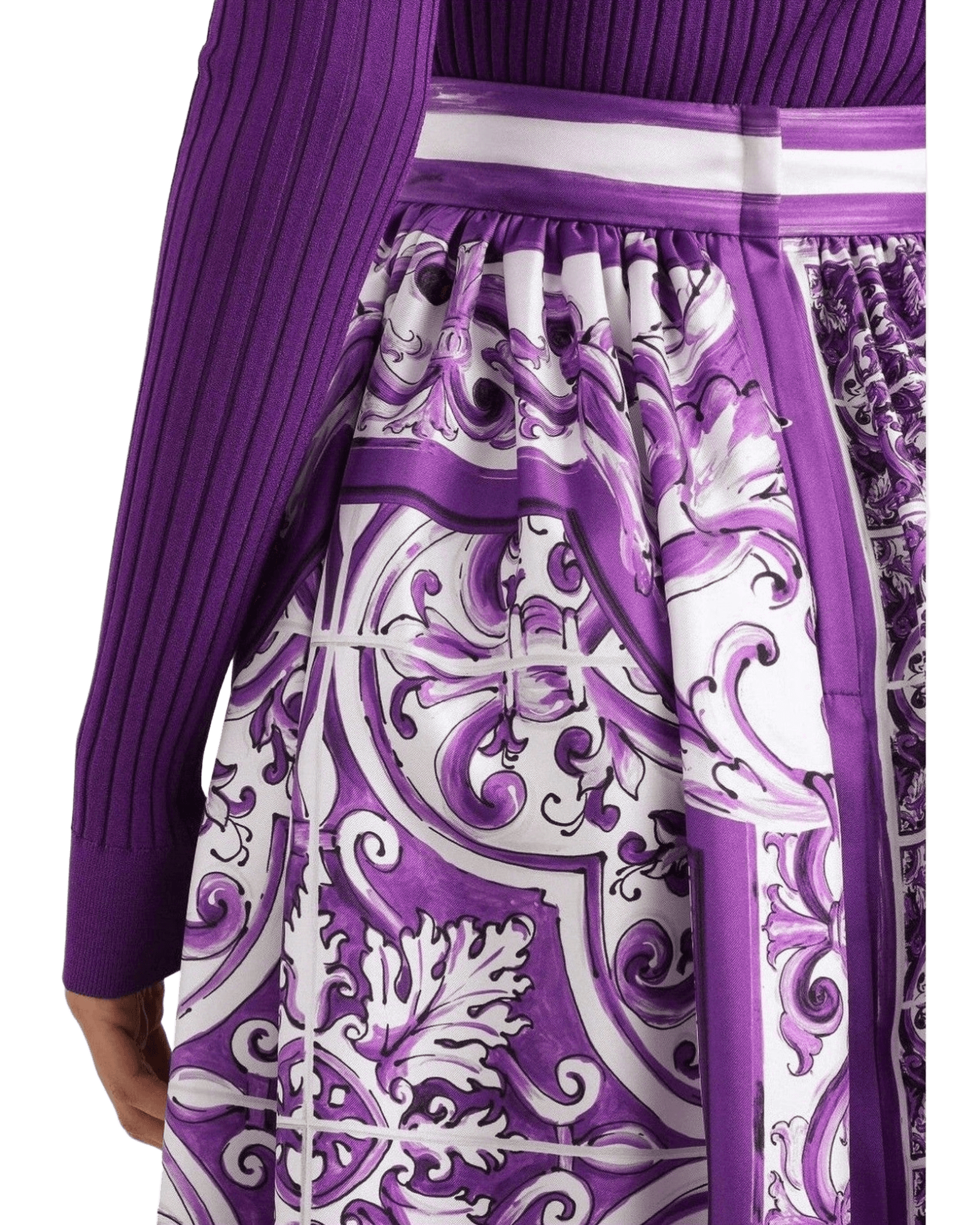 Dolce & Gabbana Purple Skirt Glam Steals