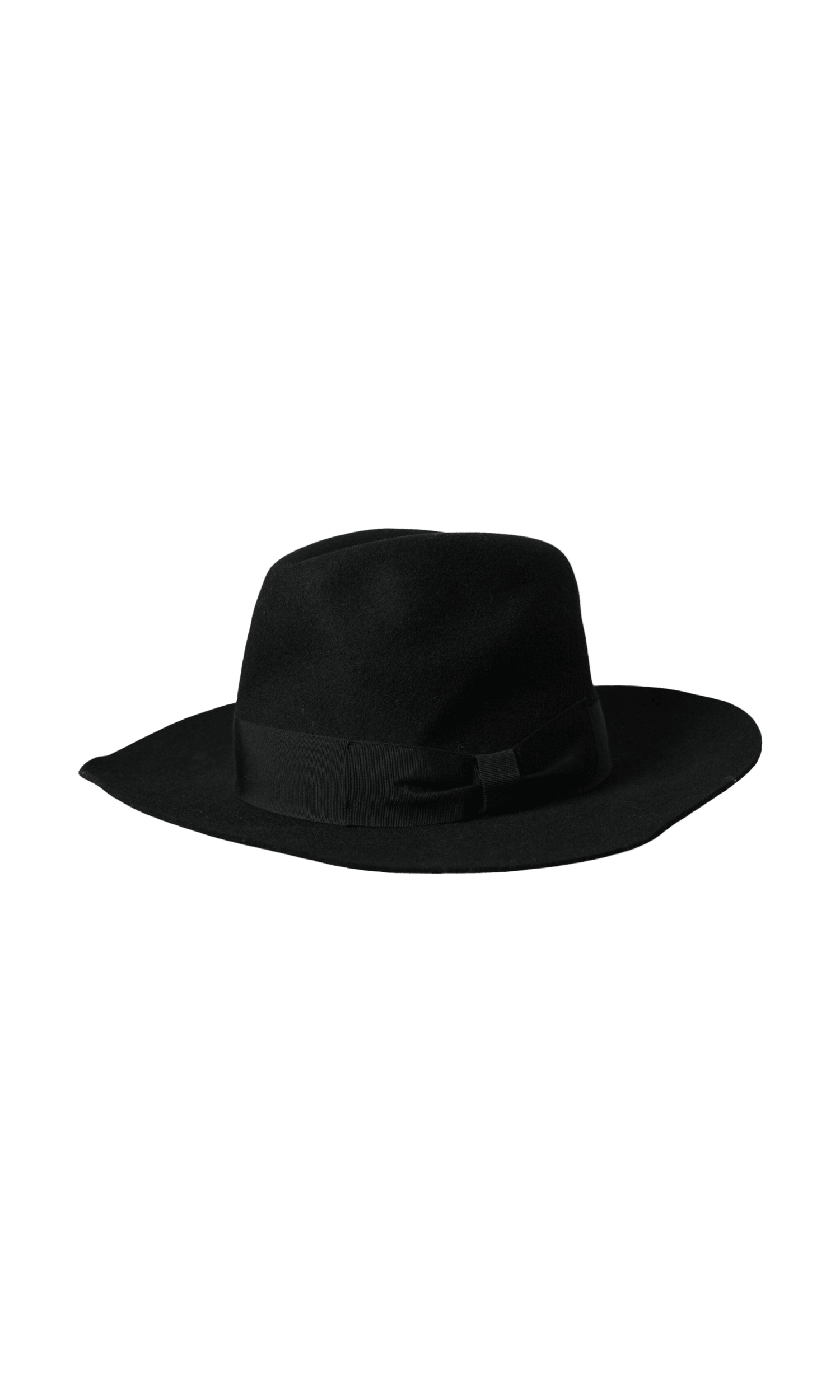 Dolce & Gabbana Rabbit Fedora Tril Women Black Hat Glam Steals