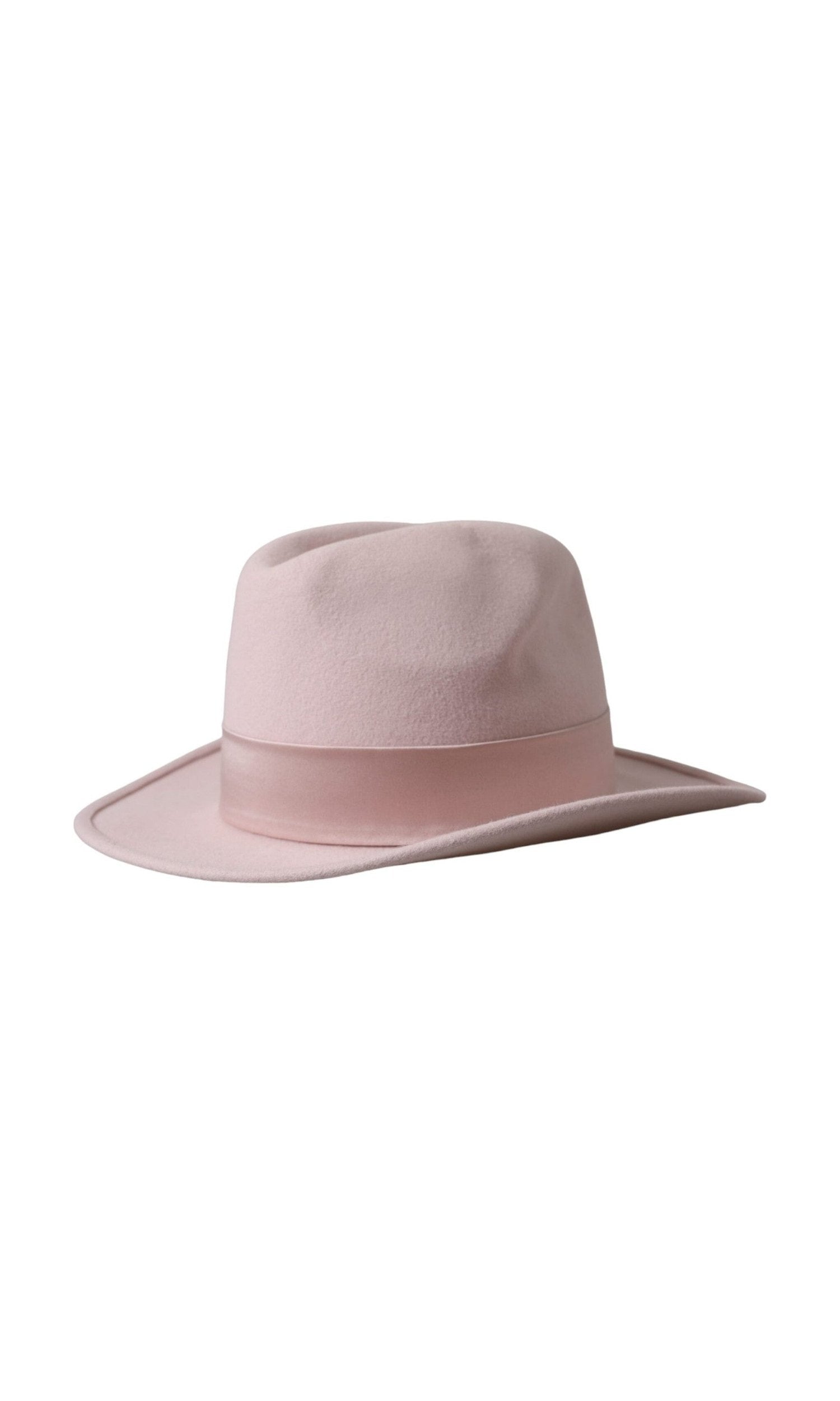 Dolce & Gabbana Rabbit Fedora Tril Women Pink Hat Glam Steals