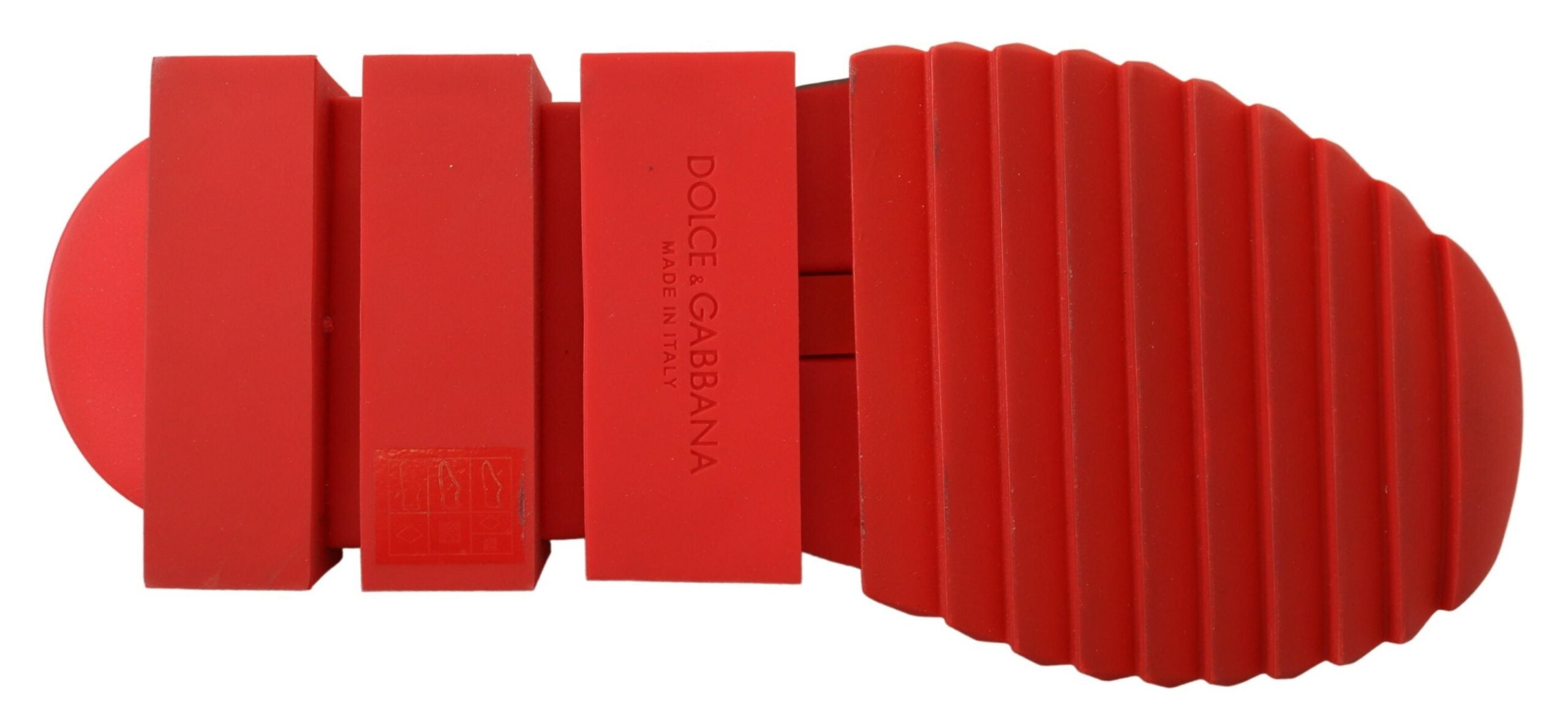 Dolce & Gabbana Red Bling Sorrento Sneakers Socks Shoes Glam Steals