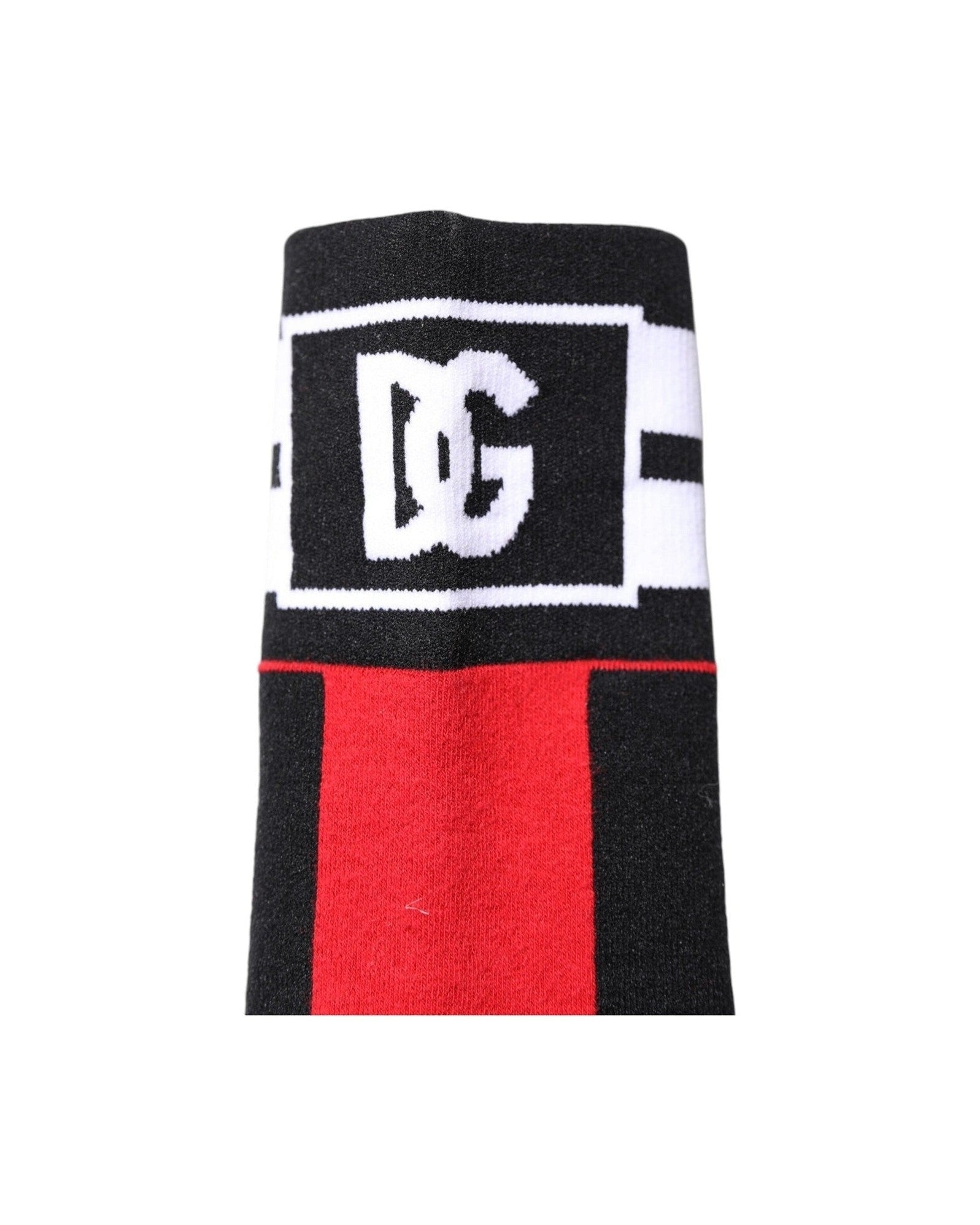 Dolce & Gabbana Red Cotton Stretch Printed Socks Glam Steals