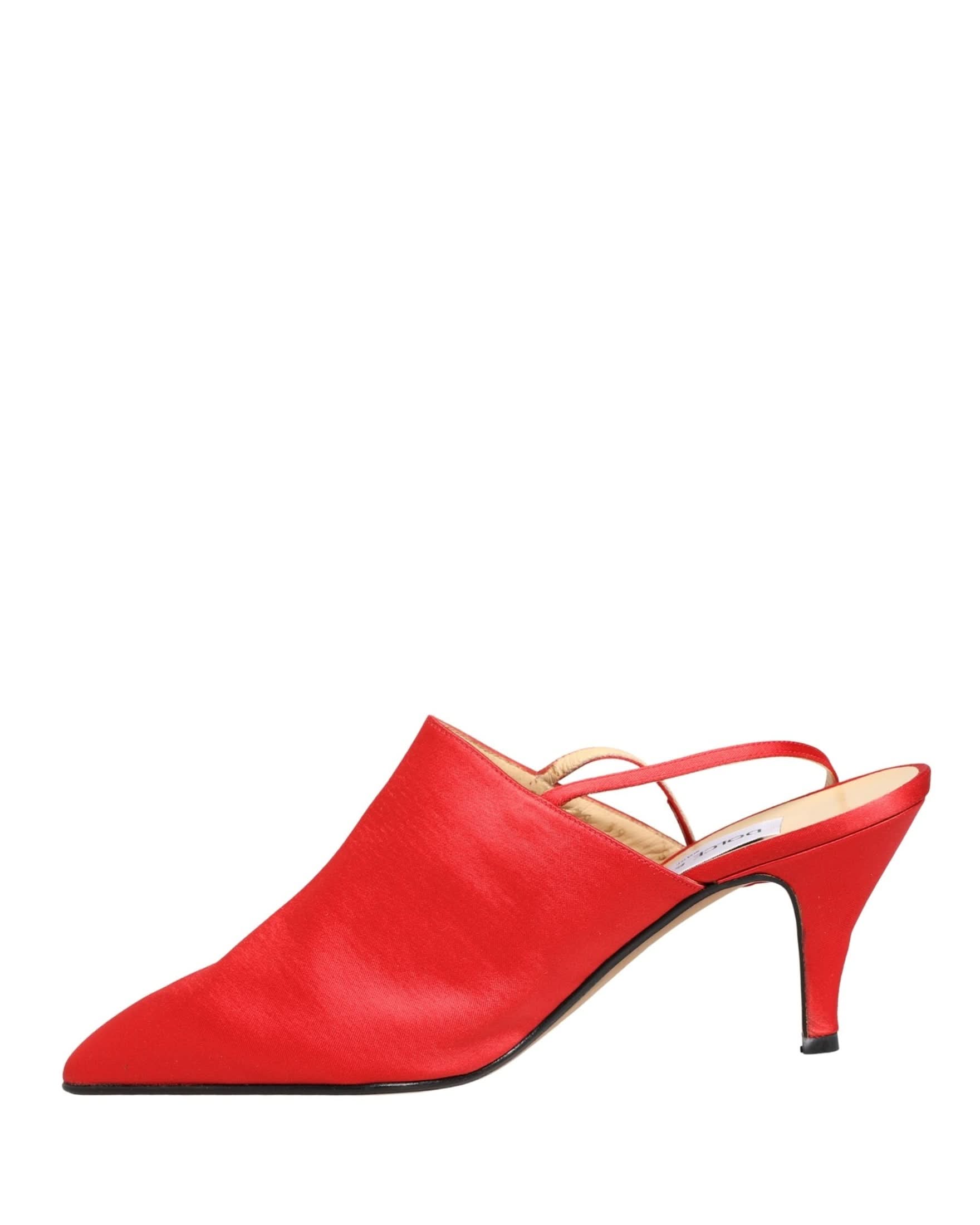 Dolce & Gabbana Red Suede Heel Slingback Shoes Glam Steals