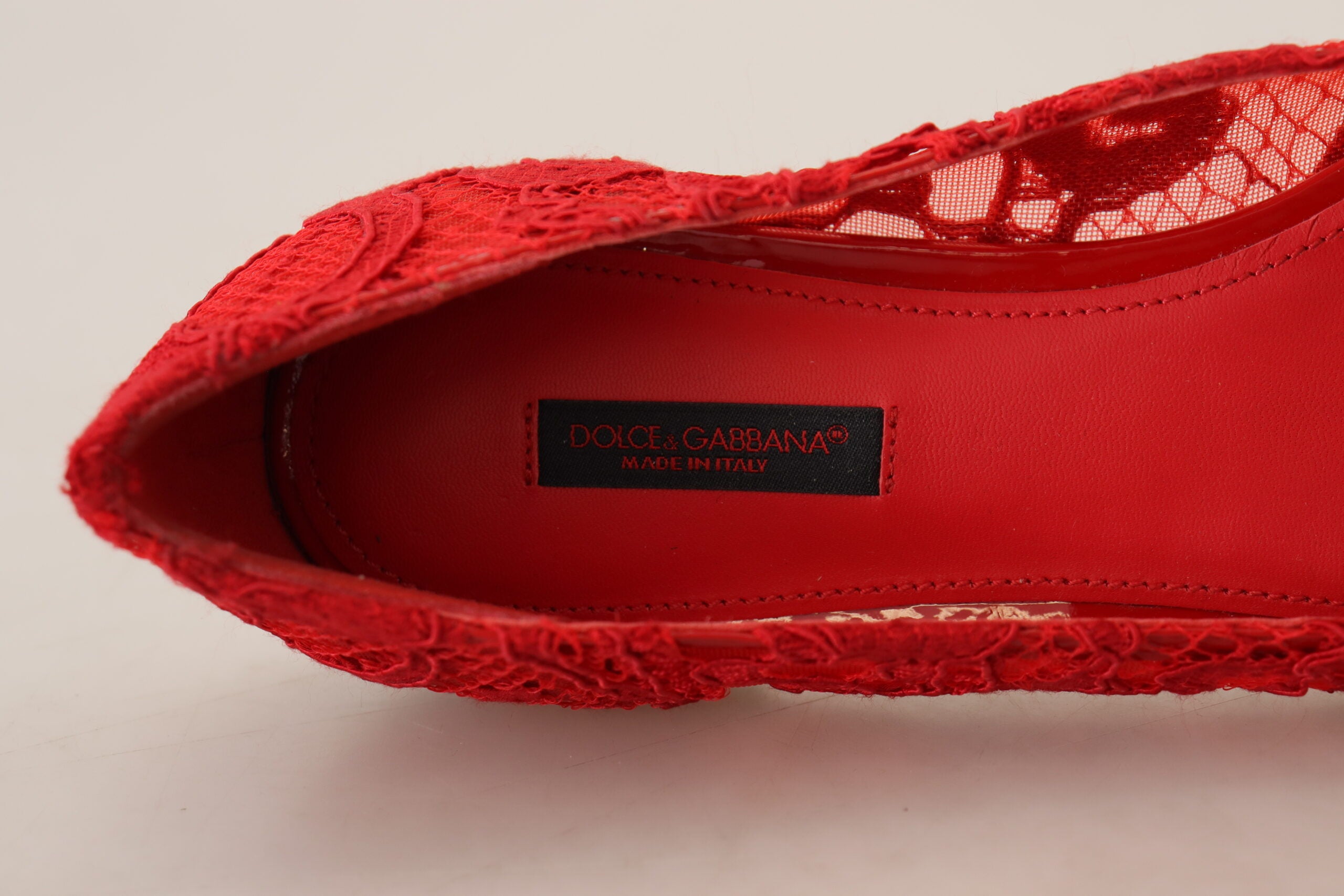 Dolce & Gabbana Red Taormina Crystals Loafers Flats Glam Steals