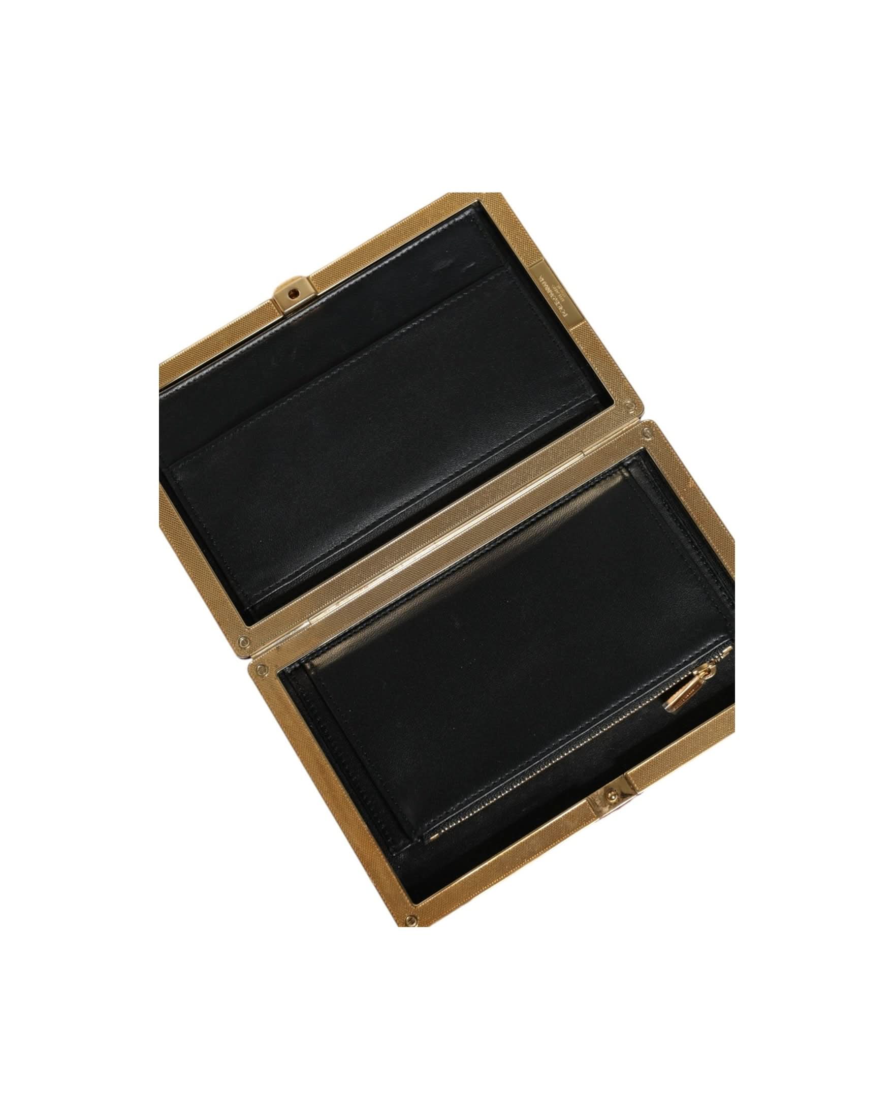 Dolce & Gabbana Red Velvet Clutch Clutch Bags