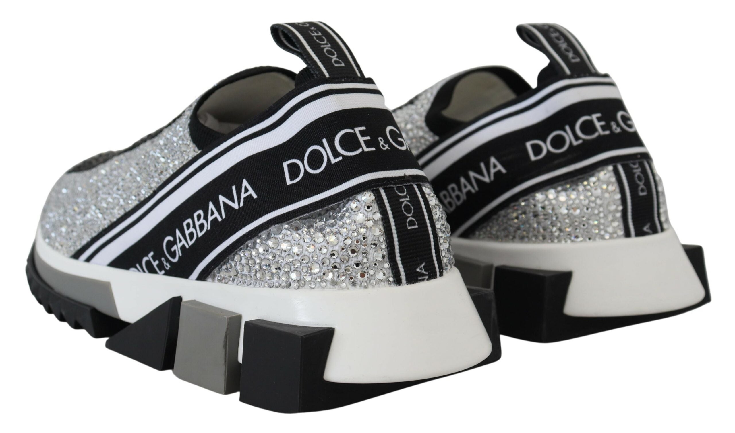 Dolce & Gabbana Rhinestones Sorrento Sneakers Shoes Glam Steals