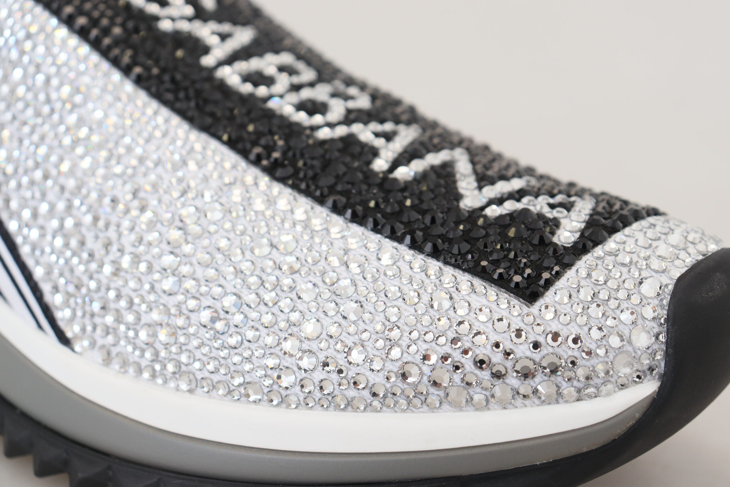 Dolce & Gabbana Rhinestones Sorrento Sneakers Shoes Glam Steals