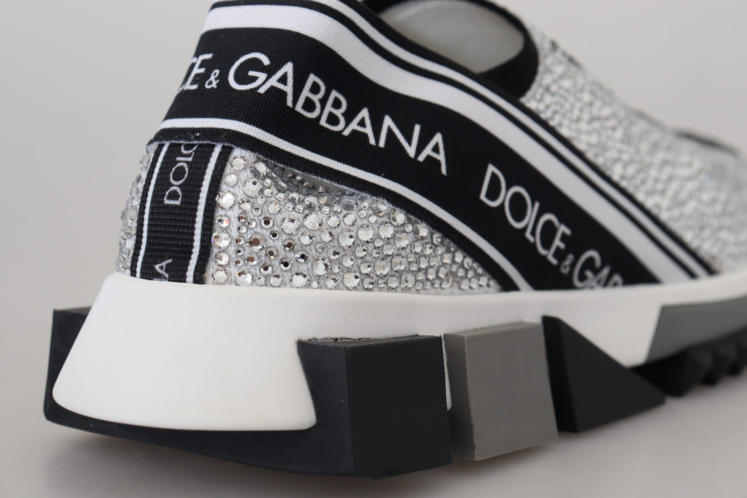Dolce & Gabbana Rhinestones Sorrento Sneakers Shoes Glam Steals