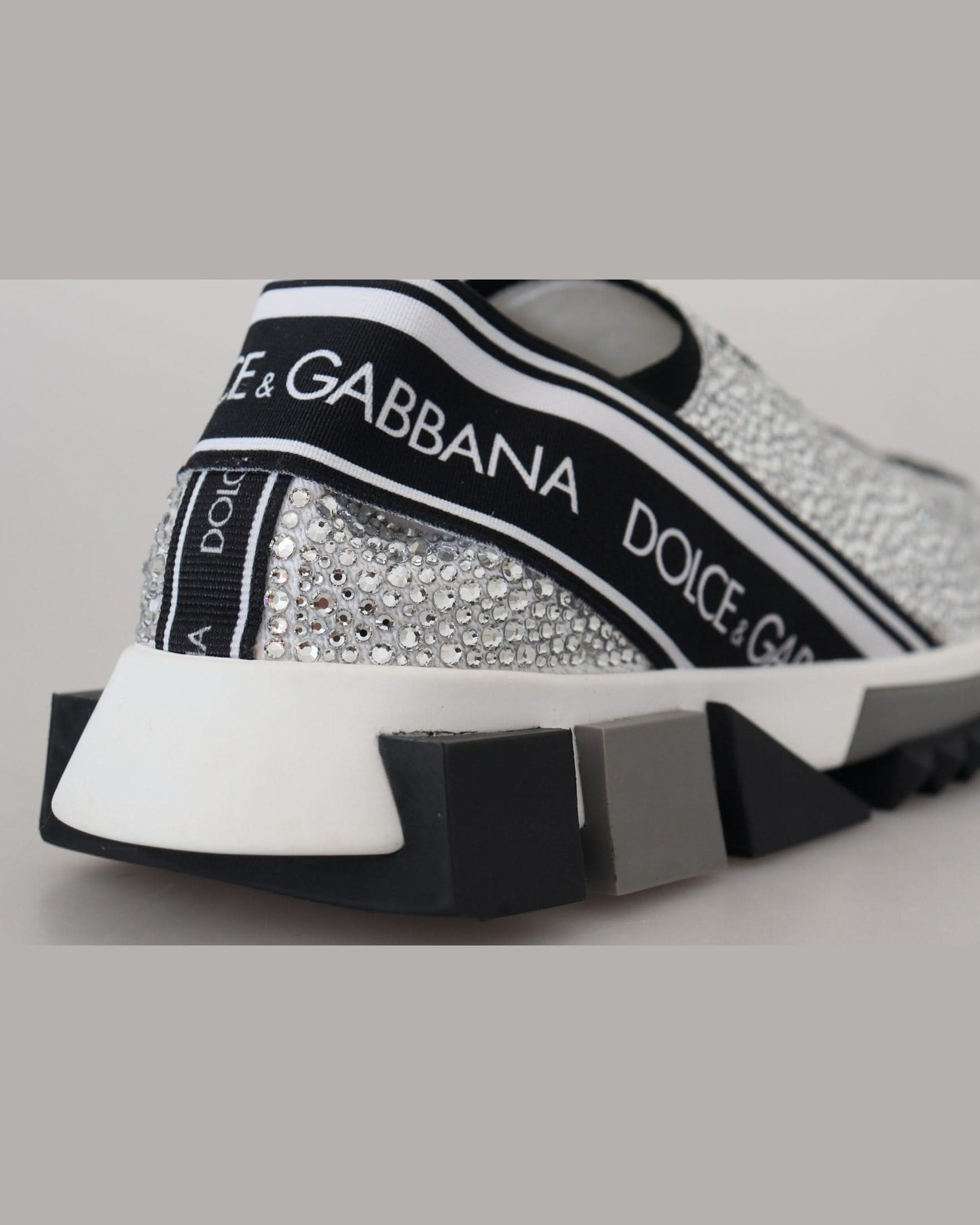 Dolce & Gabbana Rhinestones Sorrento Sneakers Shoes Sneakers
