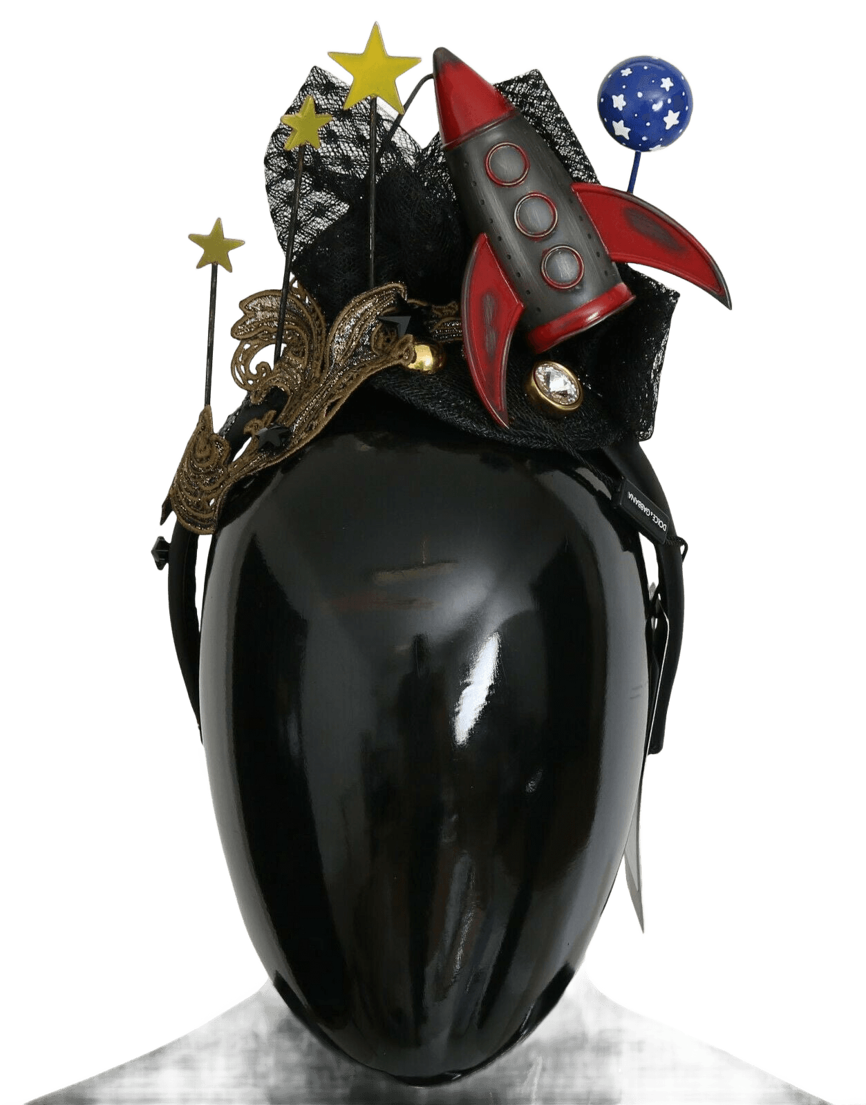 Dolce & Gabbana Rocket Crystal Stars Tiara Diadem Headband Glam Steals