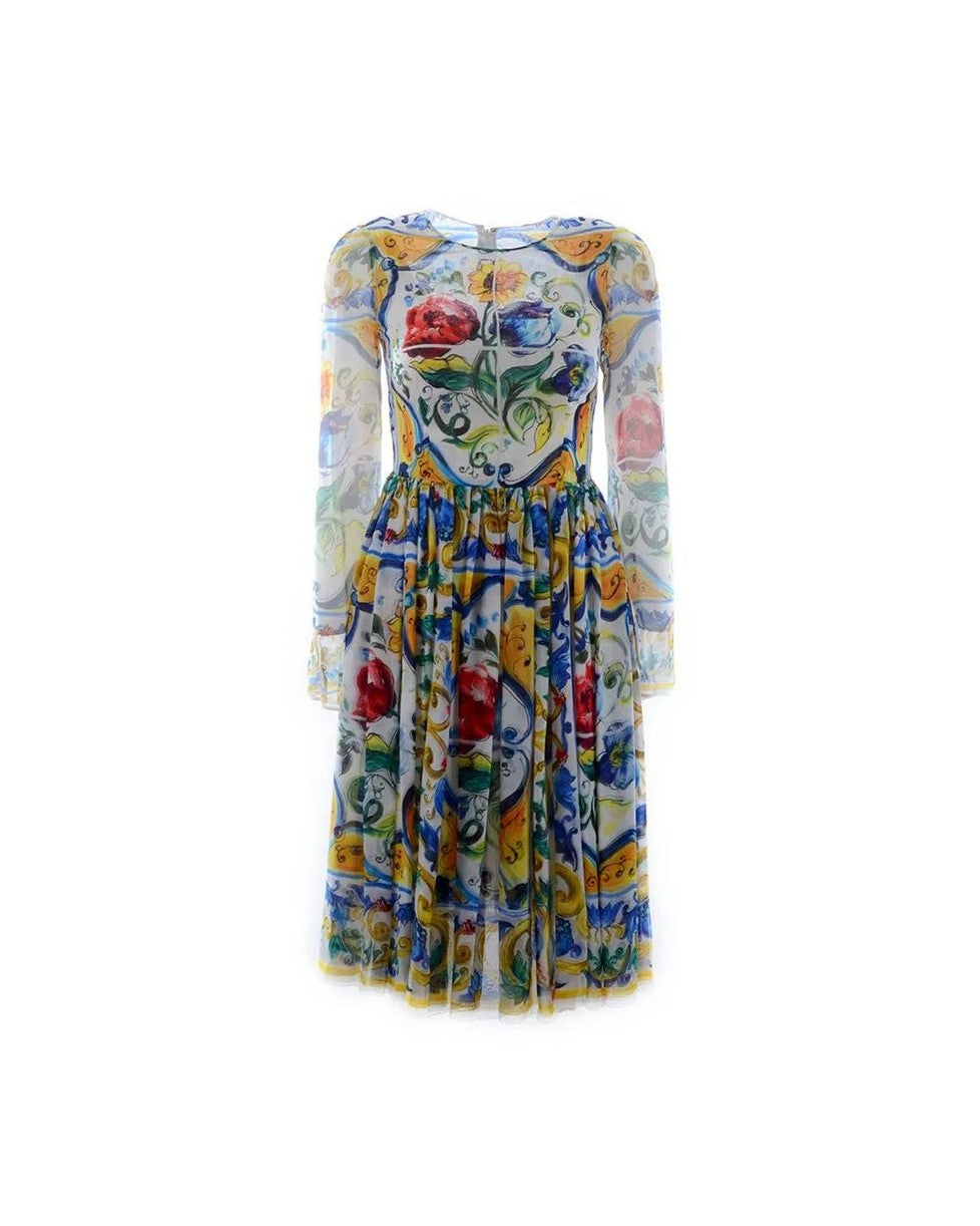 Dolce & Gabbana Silk Dress Glam Steals