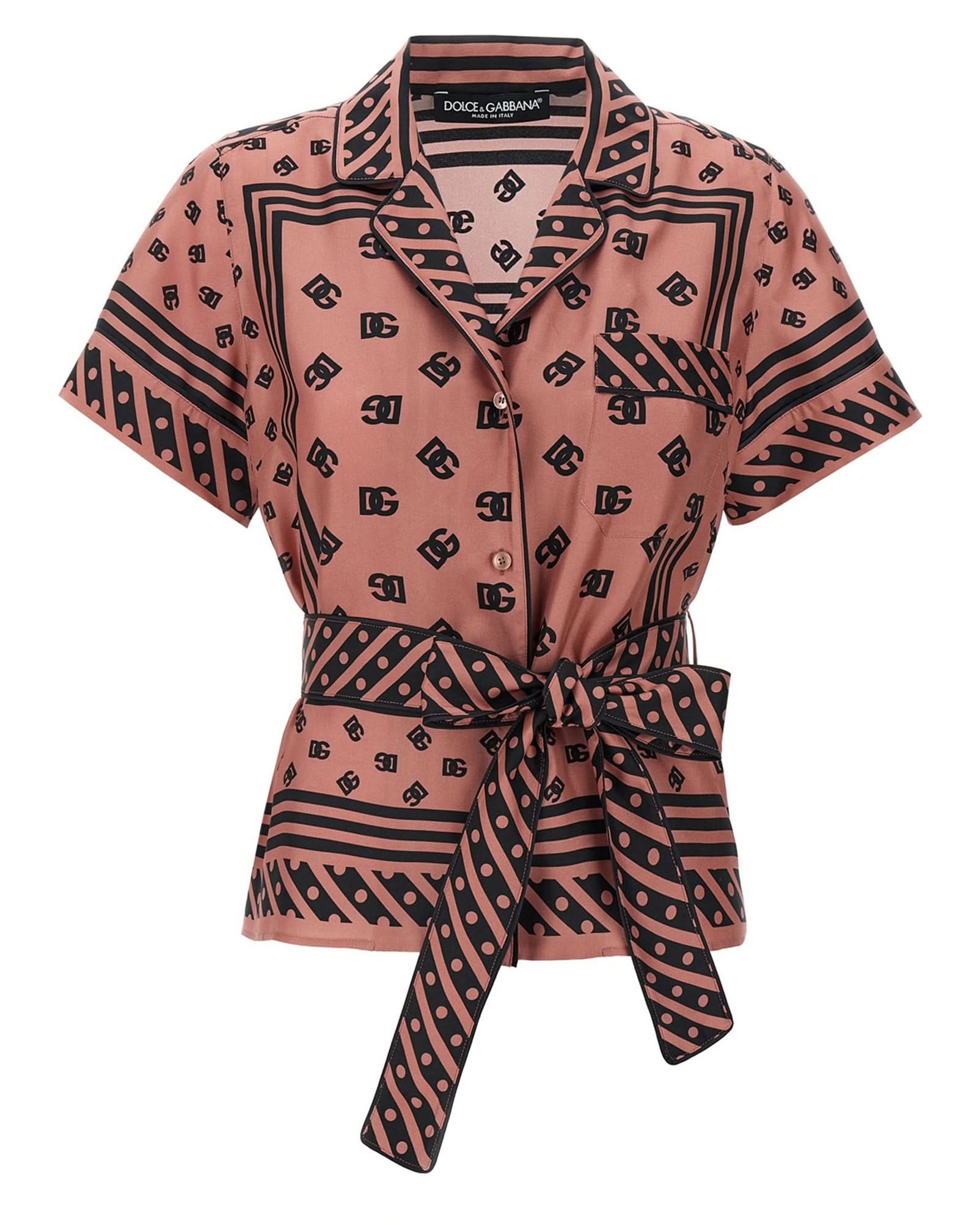 Dolce & Gabbana Silk Shirt Glam Steals