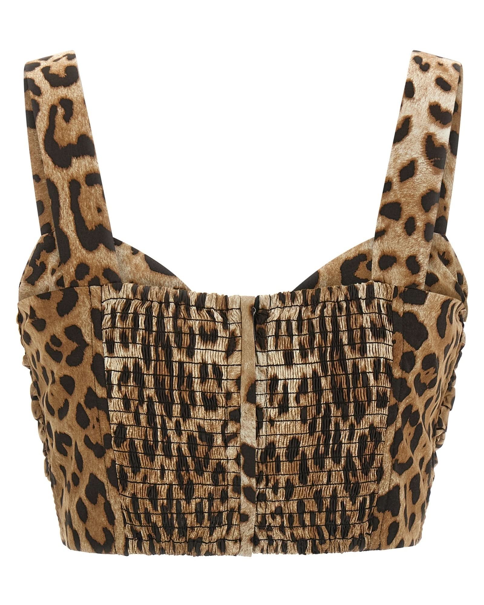 Dolce & Gabbana Sweetheart Neckline Top Glam Steals