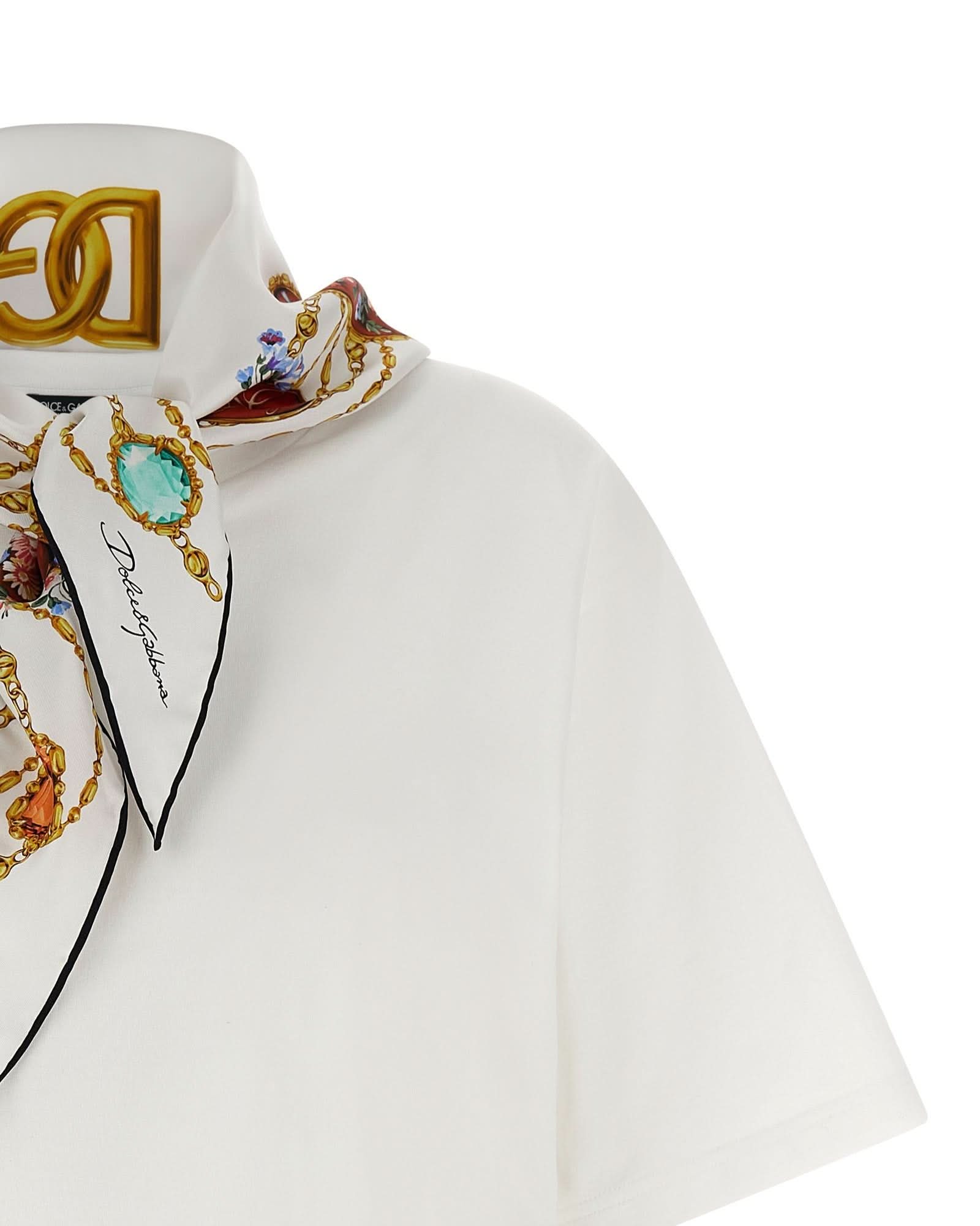 Dolce & Gabbana T-shirt Scarf Glam Steals