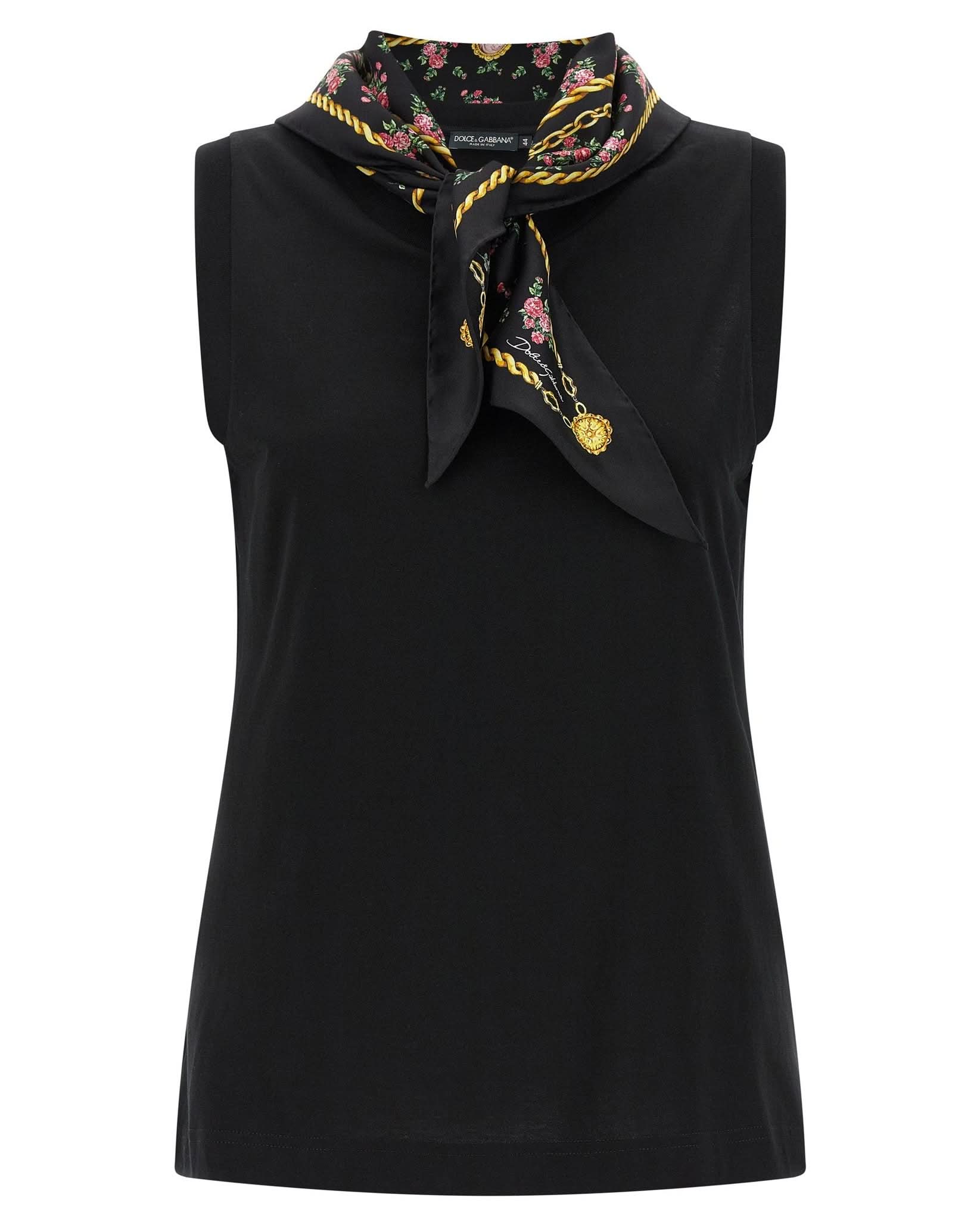 Dolce & Gabbana T-shirt Scarf Glam Steals