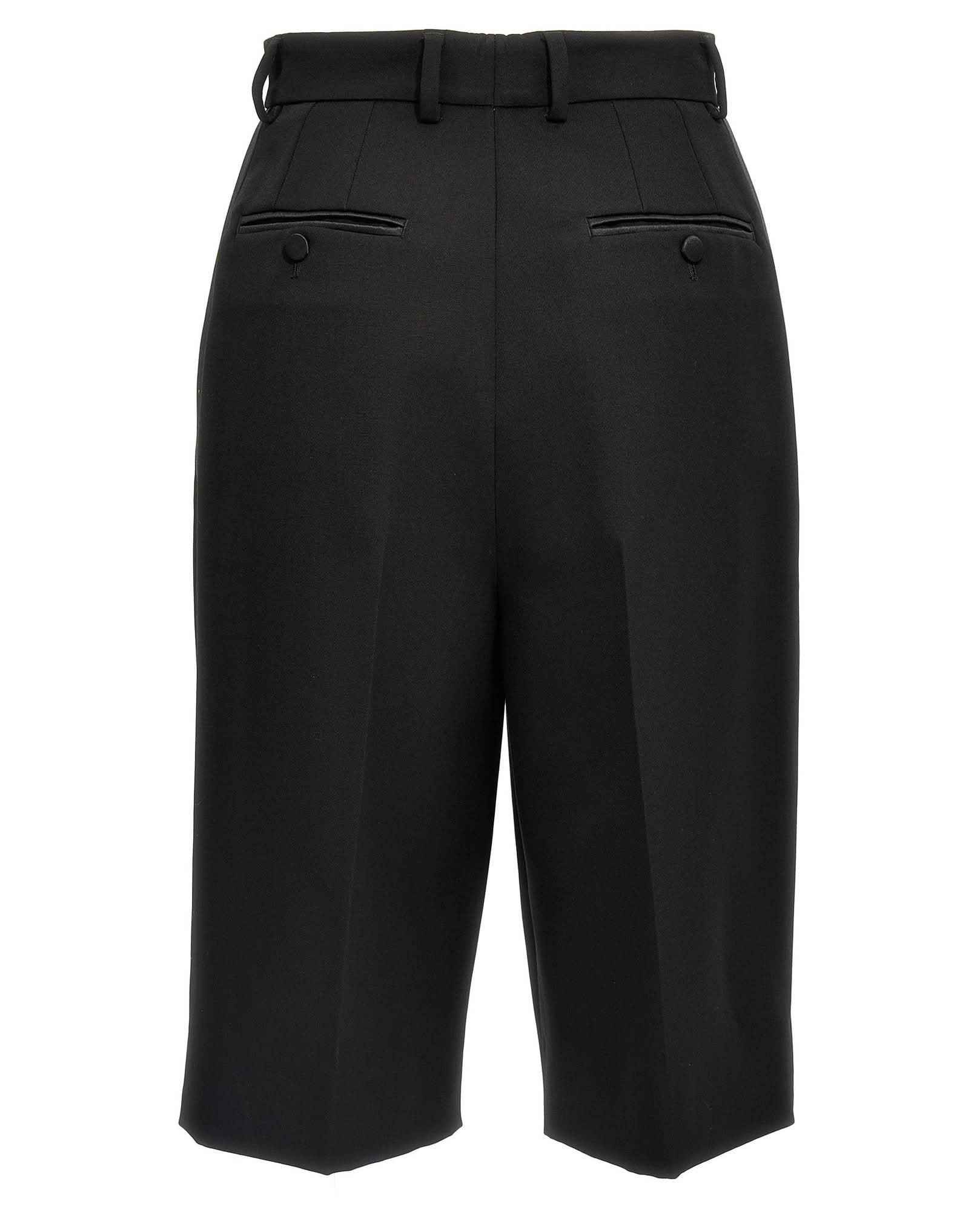 Dolce & Gabbana Tuxedo Bermuda Shorts Glam Steals