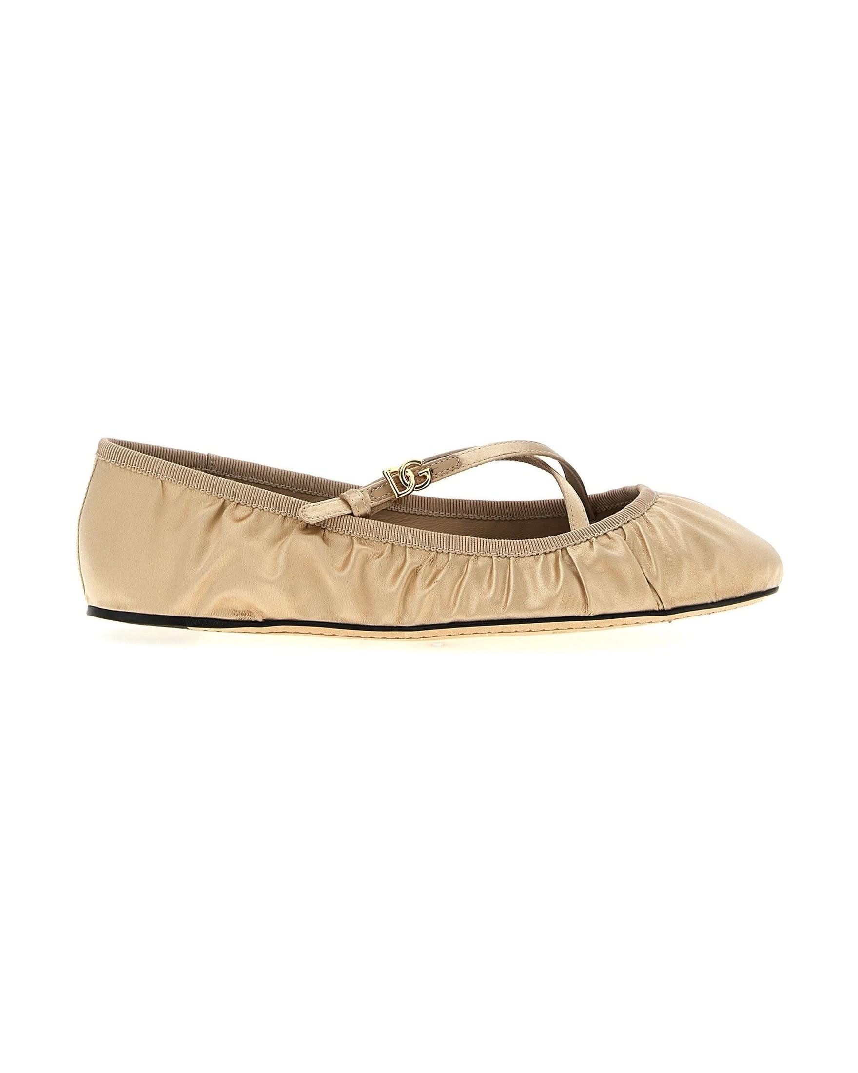 Dolce & Gabbana Vally Ballet Flats Flat Shoes