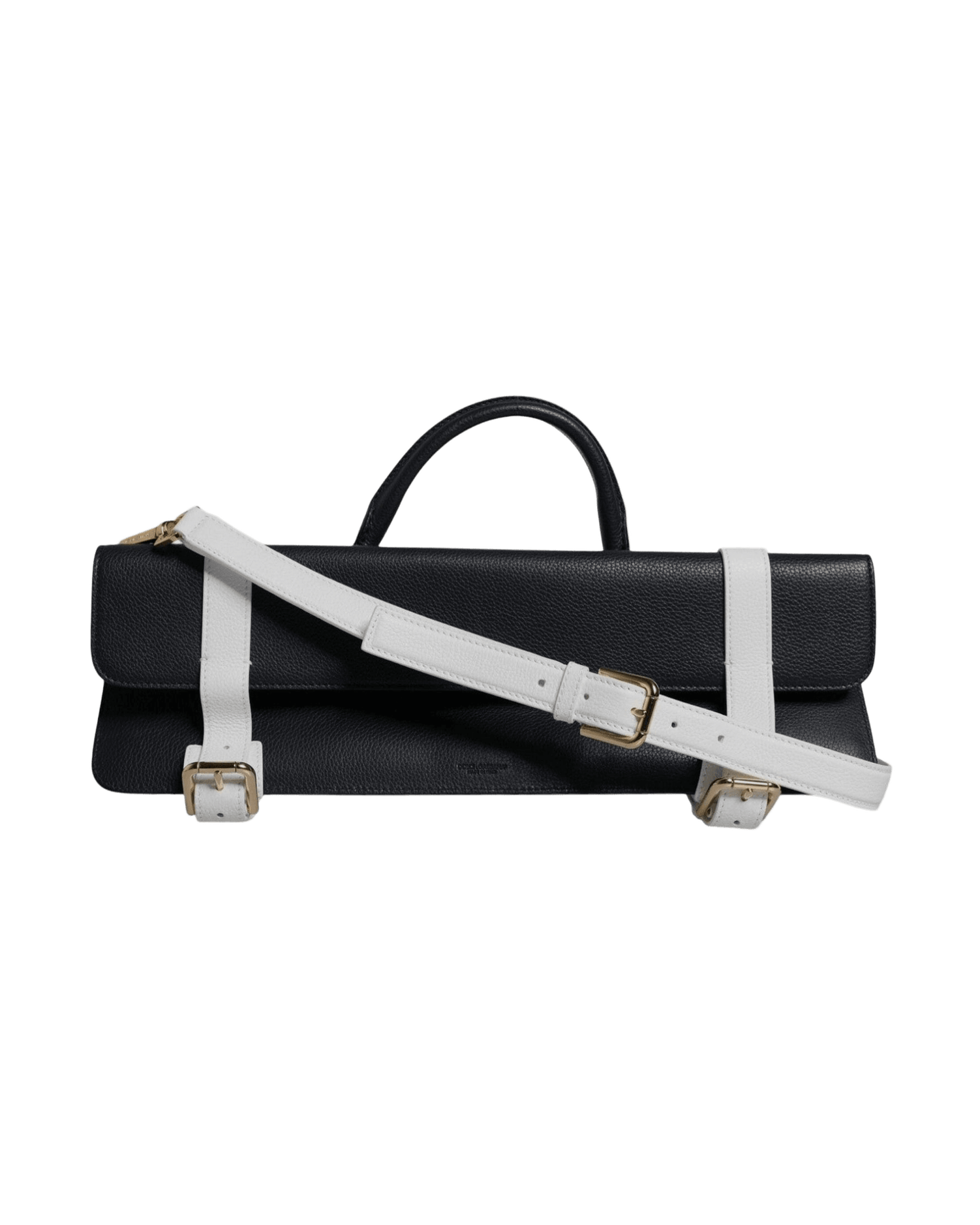 Dolce & Gabbana White Leather Calfskin Crossbody Shoulder Bag Shoulder Bags