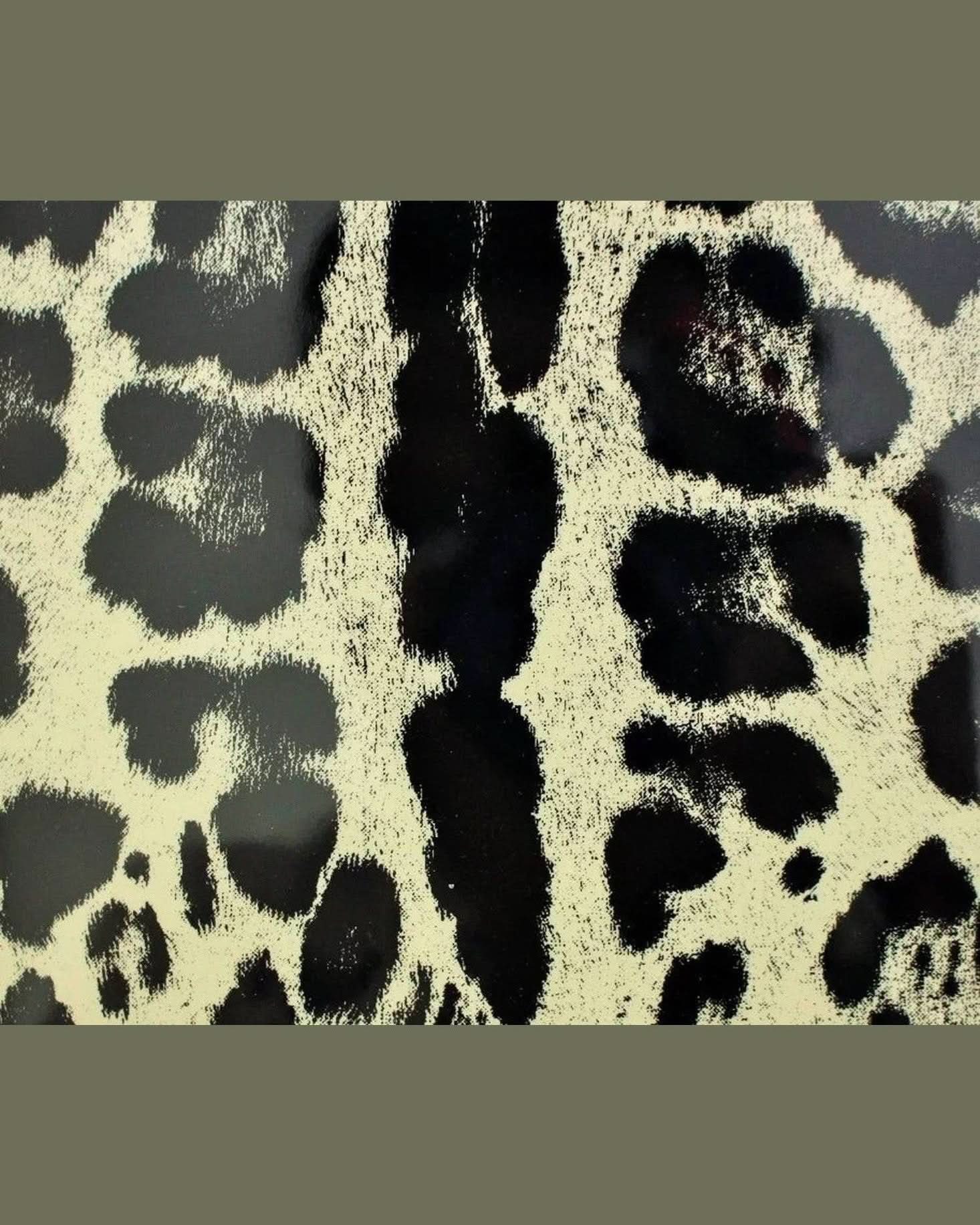 Dolce & Gabbana White Leather Leopard Pattern Ebook Cover Tablet Case Computer Covers & Skins