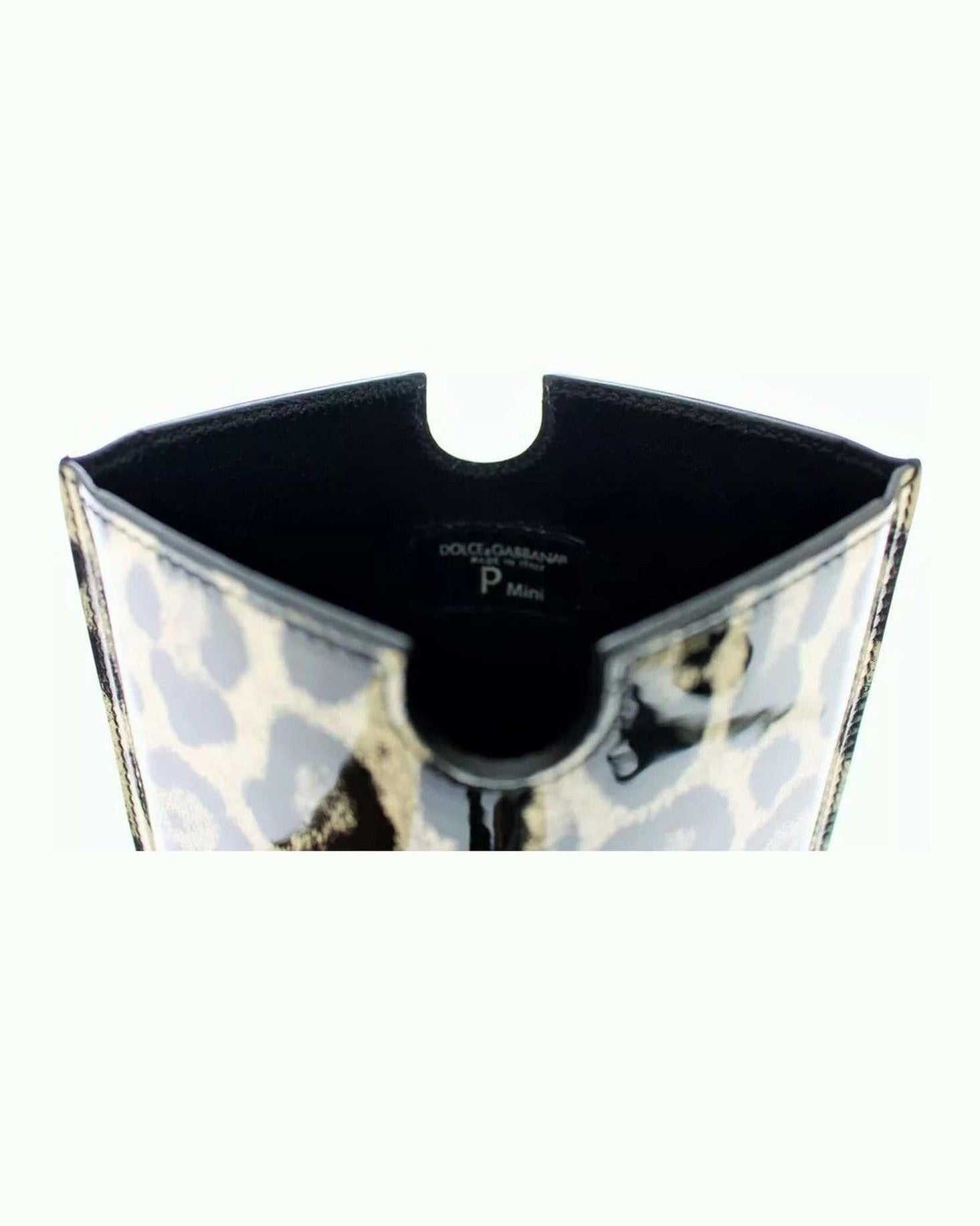 Dolce & Gabbana White Leather Leopard Pattern Ebook Cover Tablet Case Computer Covers & Skins