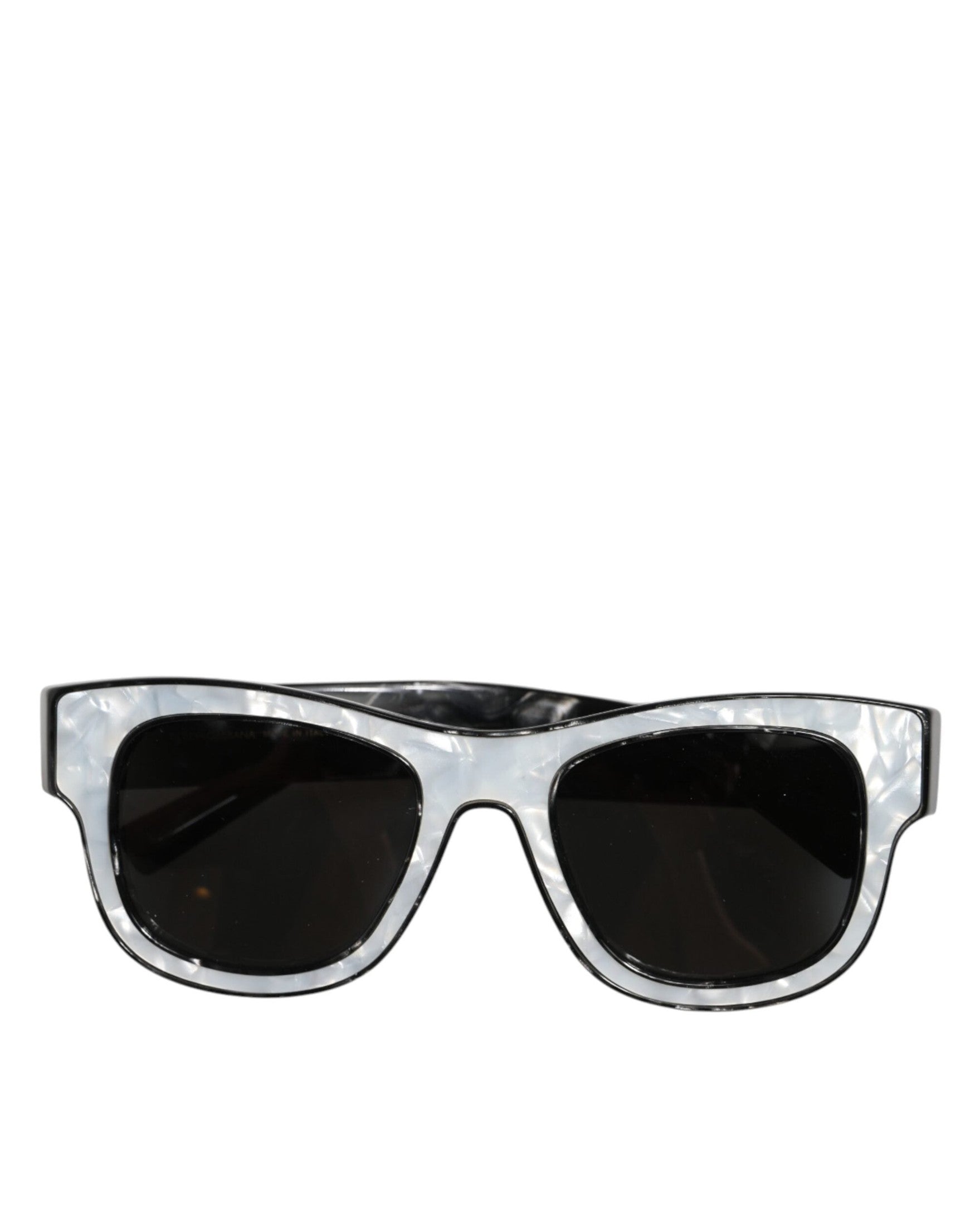 Dolce & Gabbana White Pearl Acetate Frame Shades Sunglasses Glam Steals
